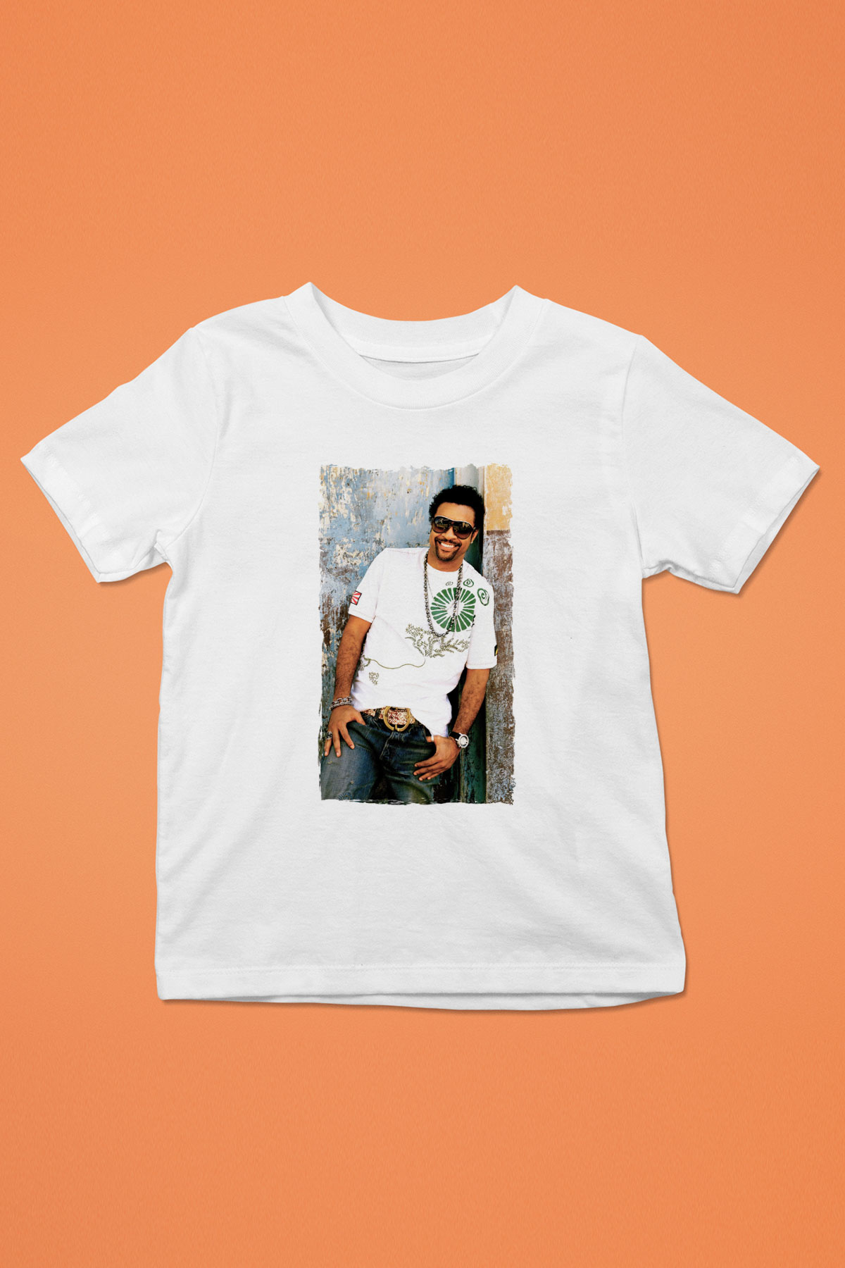 Shaggy Beyaz Unisex Çocuk Tişört