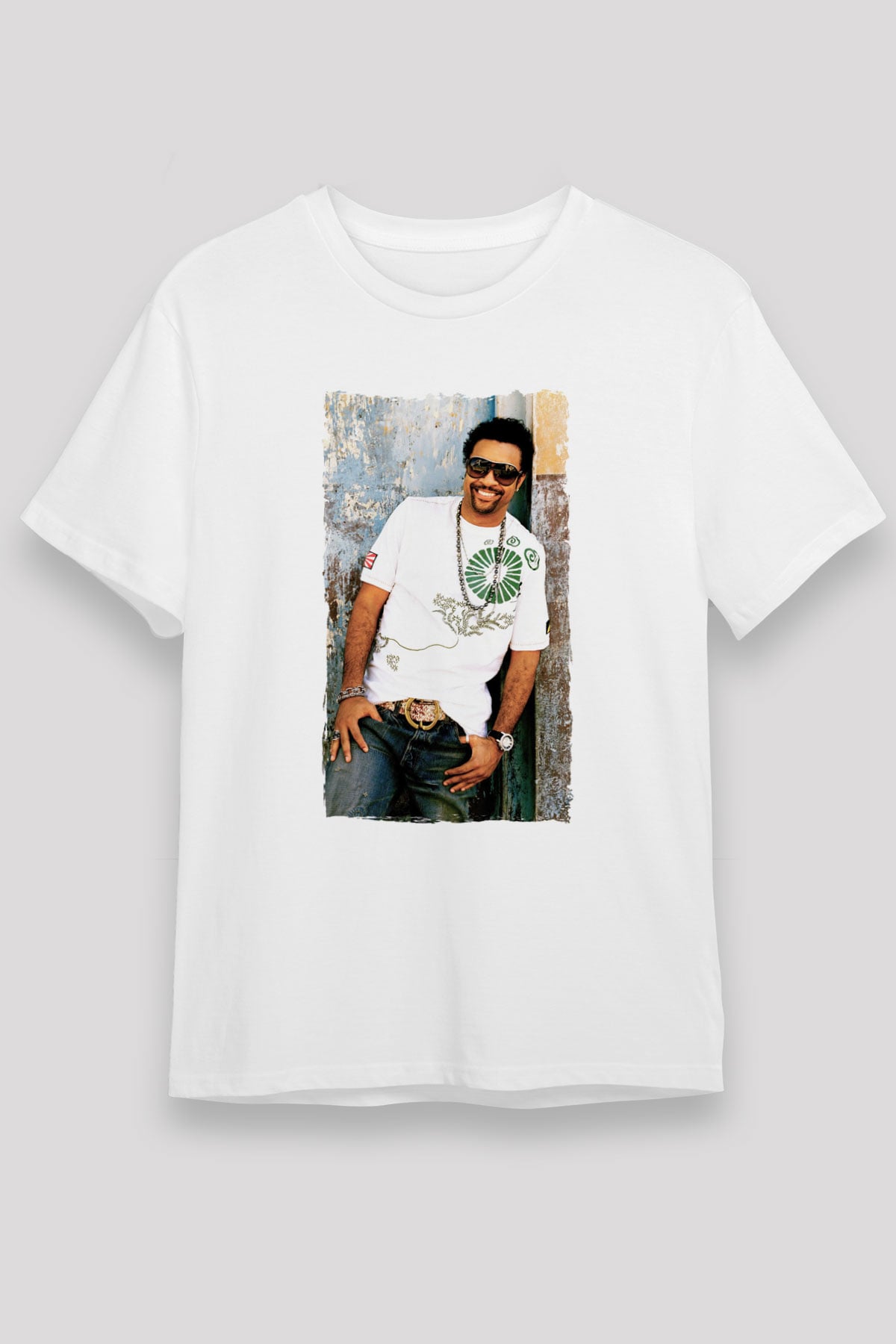 Shaggy Beyaz Unisex Tişört T-Shirt - TişörtFabrikası