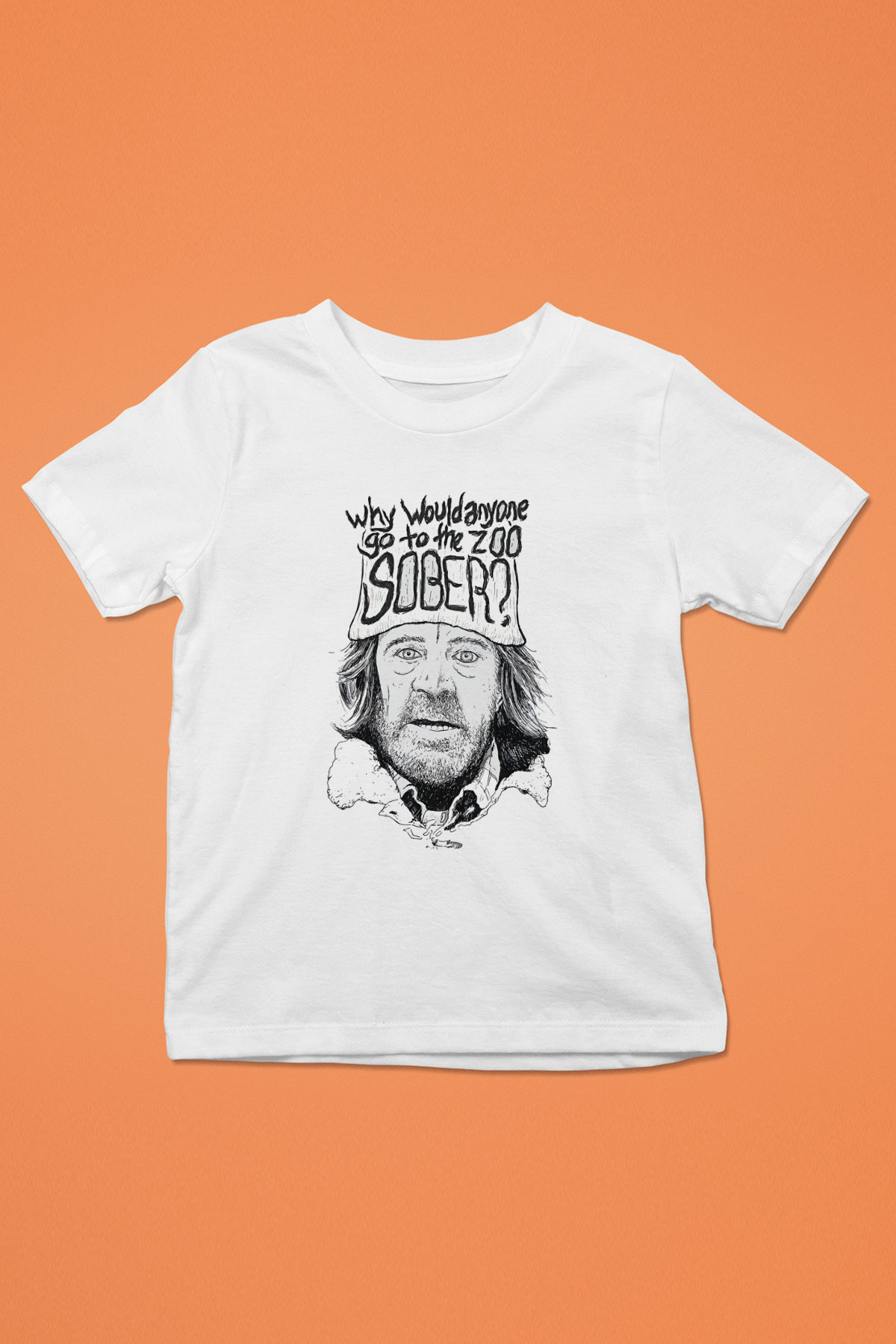 Shameless Baskılı Beyaz Unisex Beyaz Çocuk Tişört - Tshirt