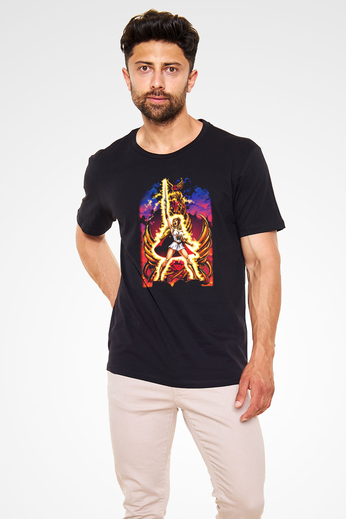 She-Ra Siyah Unisex Tişört