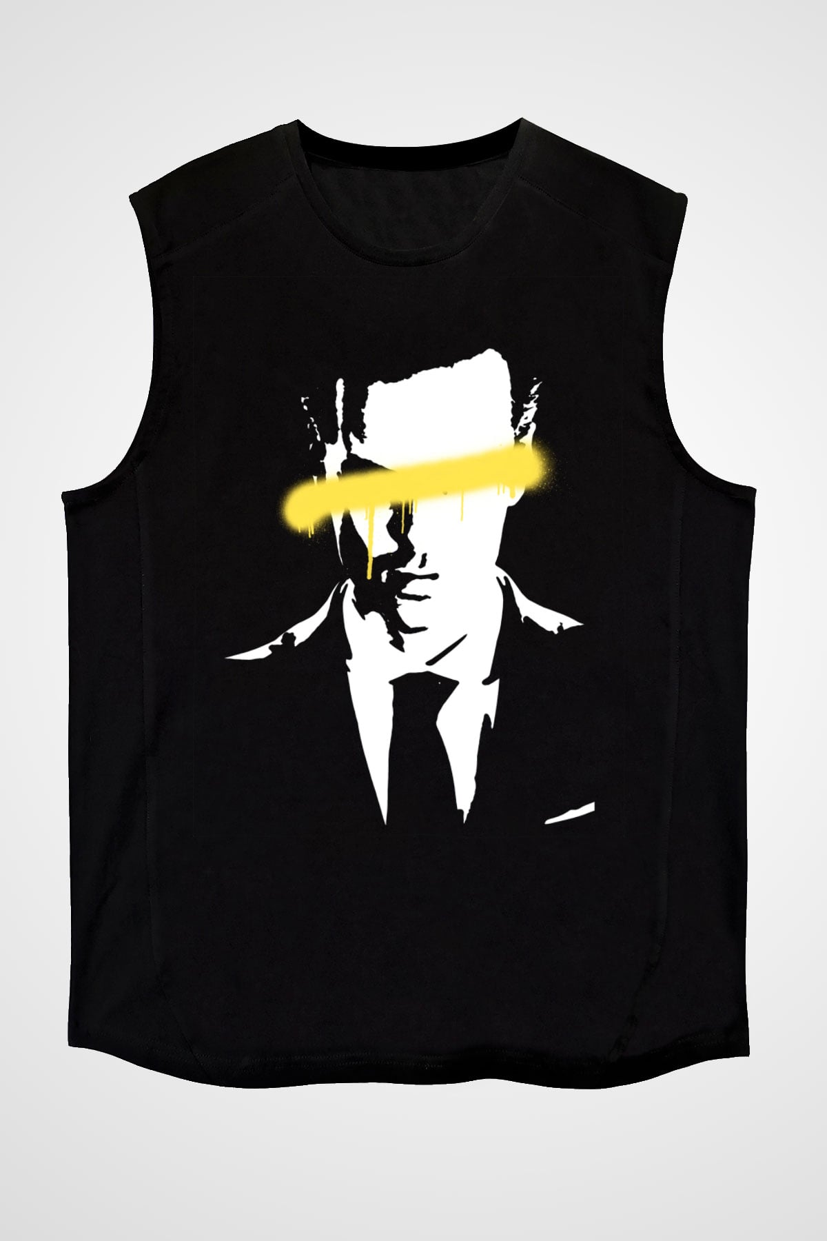 Sherlock Siyah Unisex Kolsuz Tişört