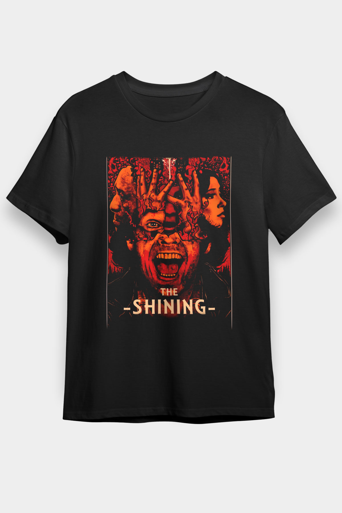 Shining Siyah Unisex Tişört