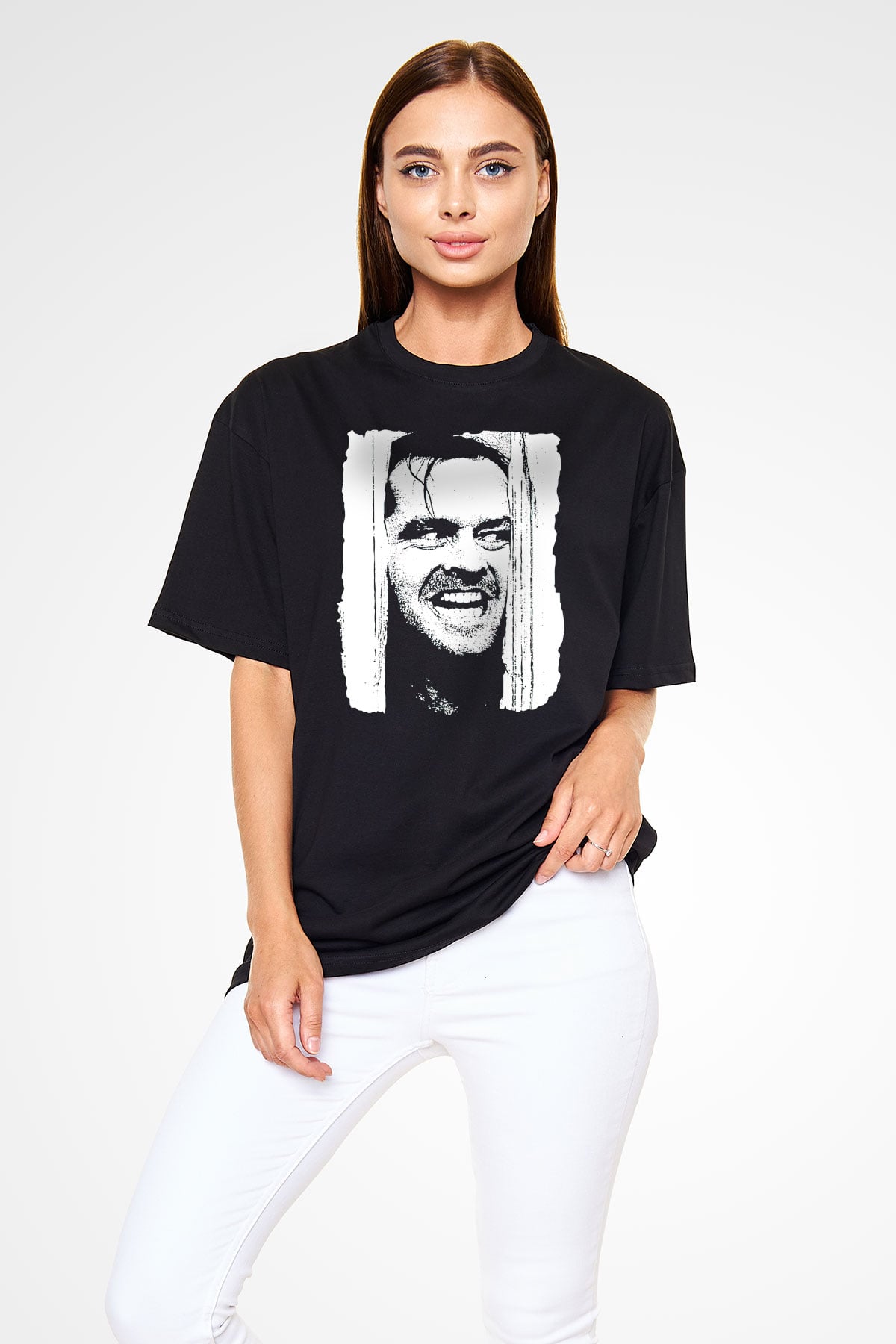 Shining Siyah Unisex Tişört