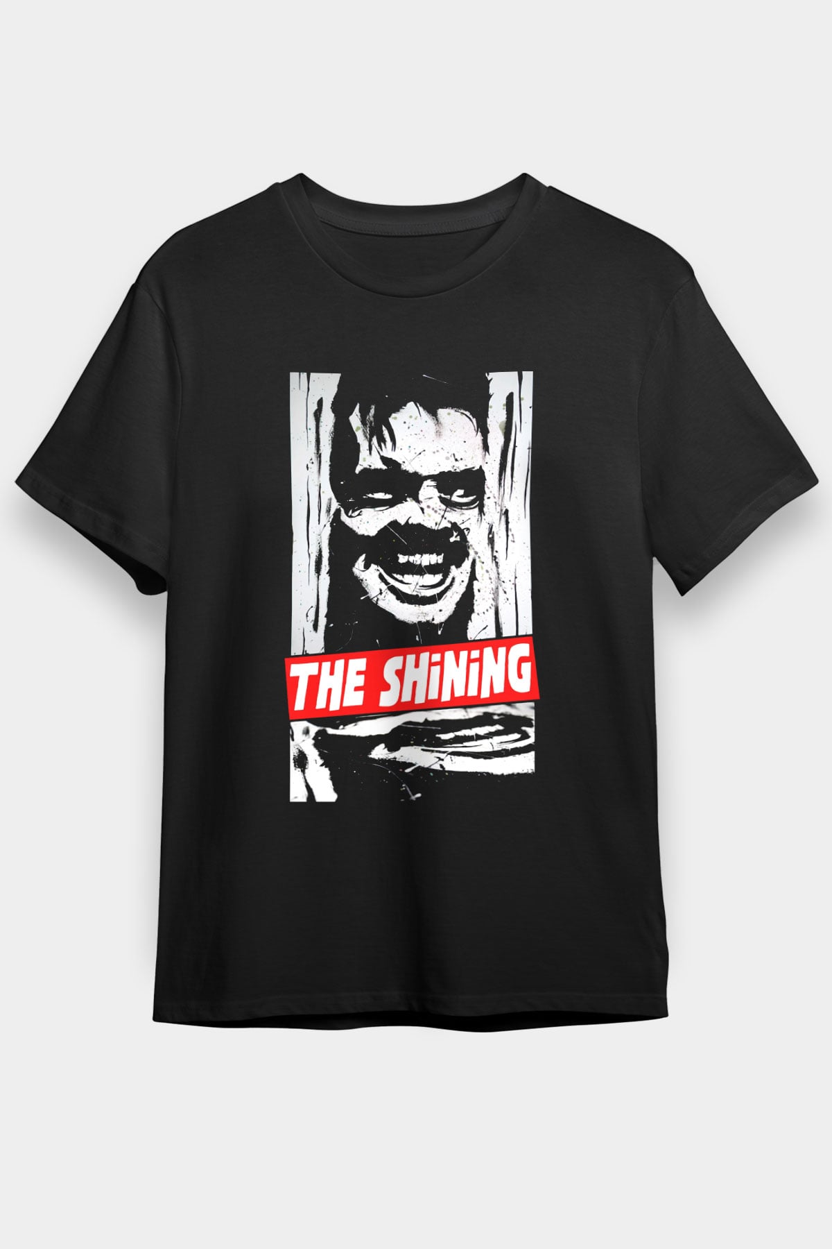 Shining Siyah Unisex Tişört