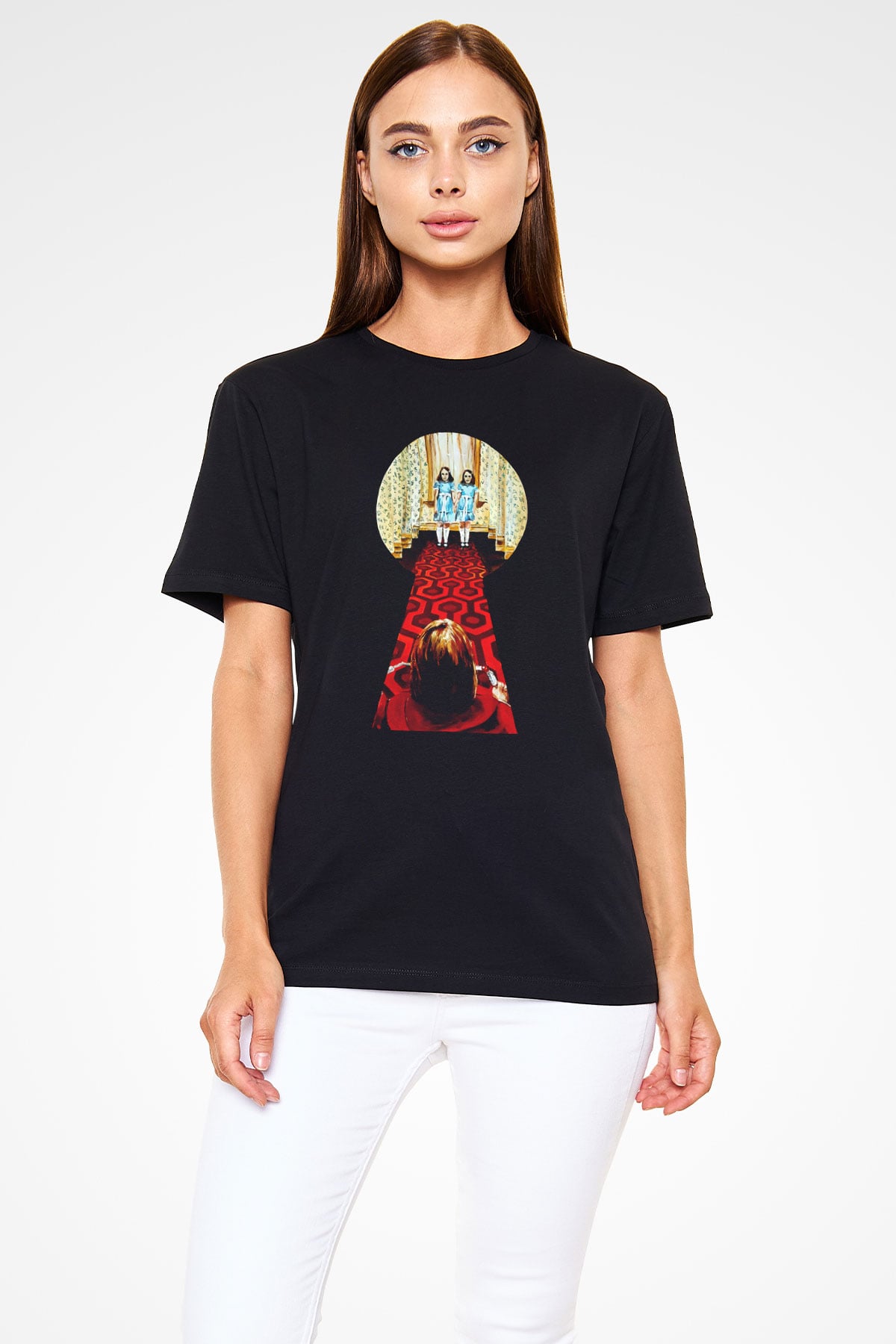 Shining Siyah Unisex Tişört