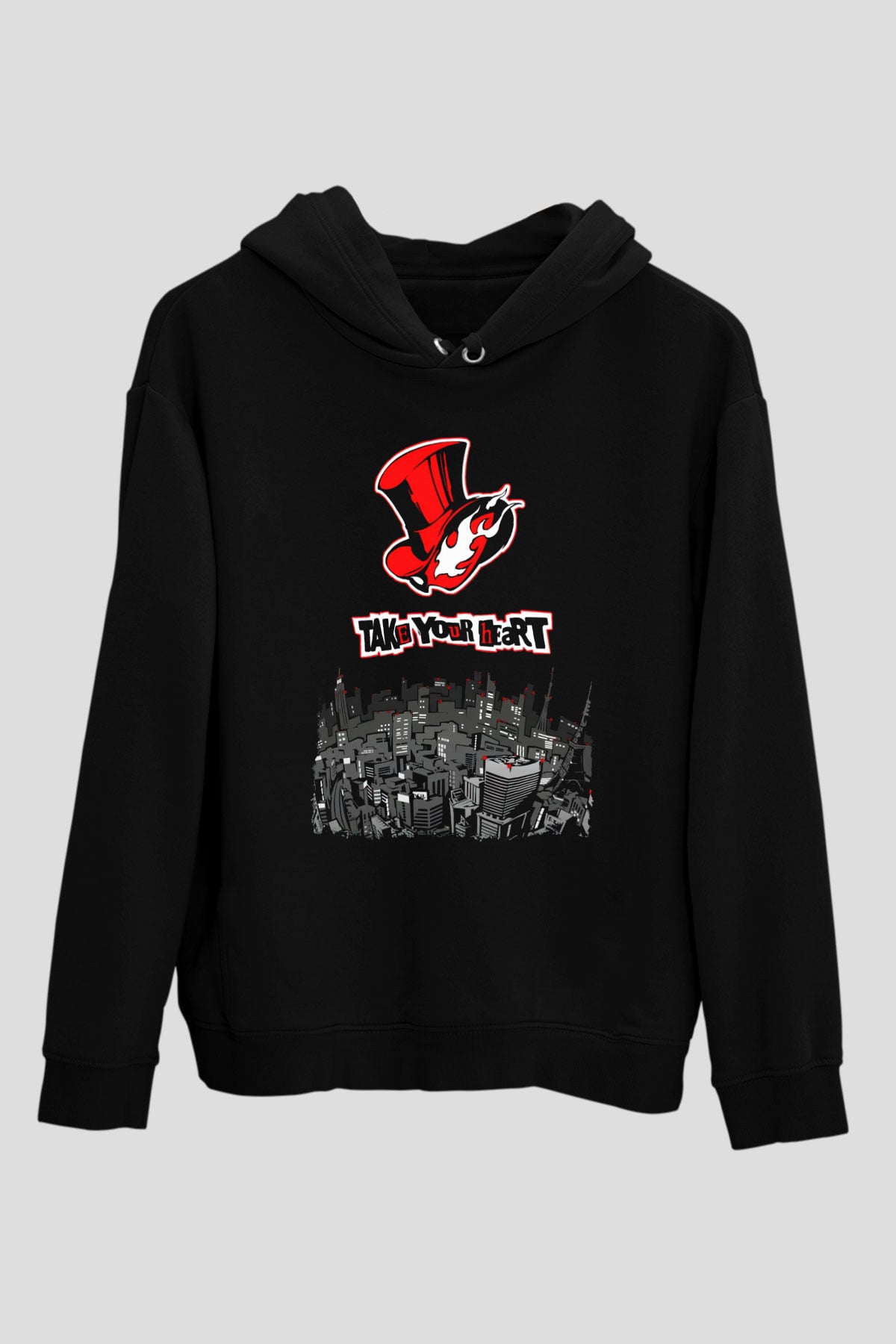 Sihirbaz ŞapkasıSiyah  Unisex Hoodie