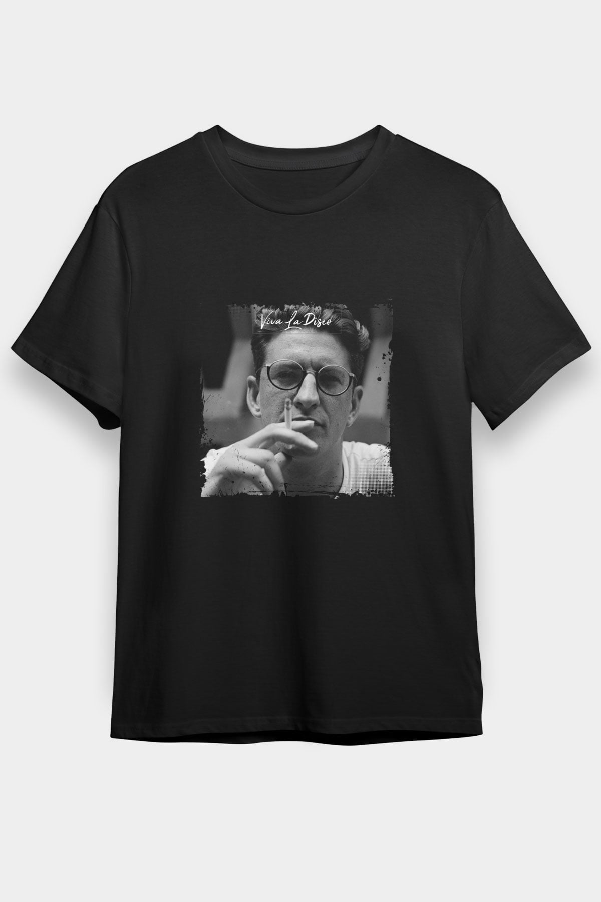 Skream Baskılı Unisex Siyah Tişört