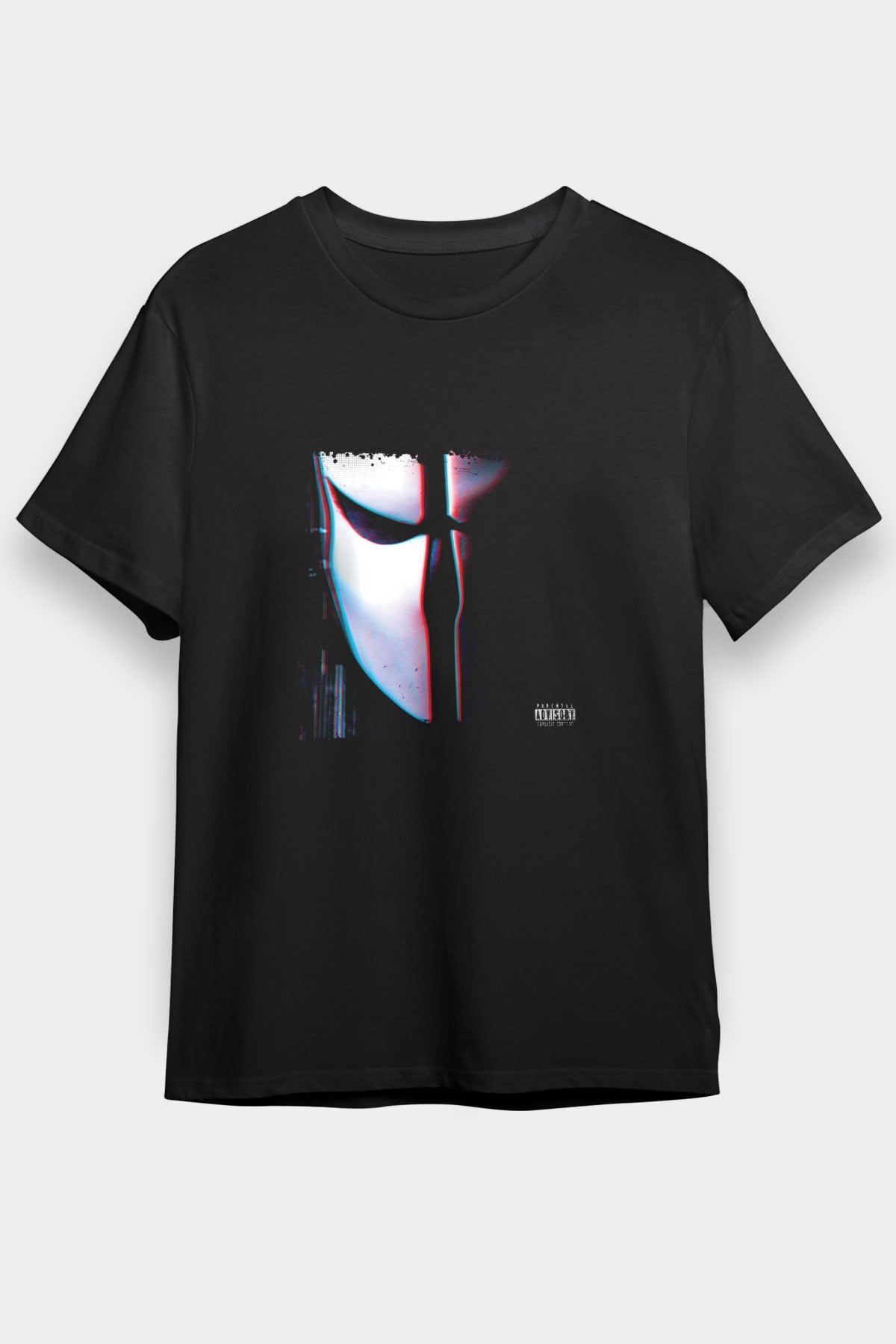 Skrillex Baskılı Unisex Siyah Tişört
