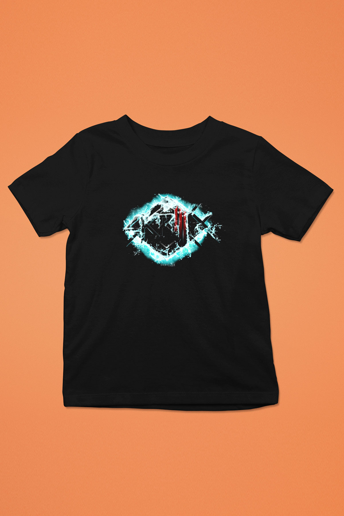 Skrillex Siyah Unisex Çocuk Tişört