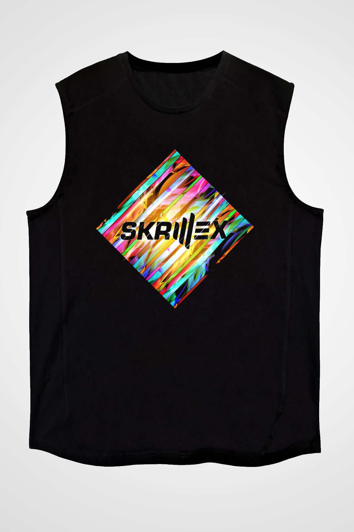 Skrillex Siyah Unisex Kolsuz Tişört