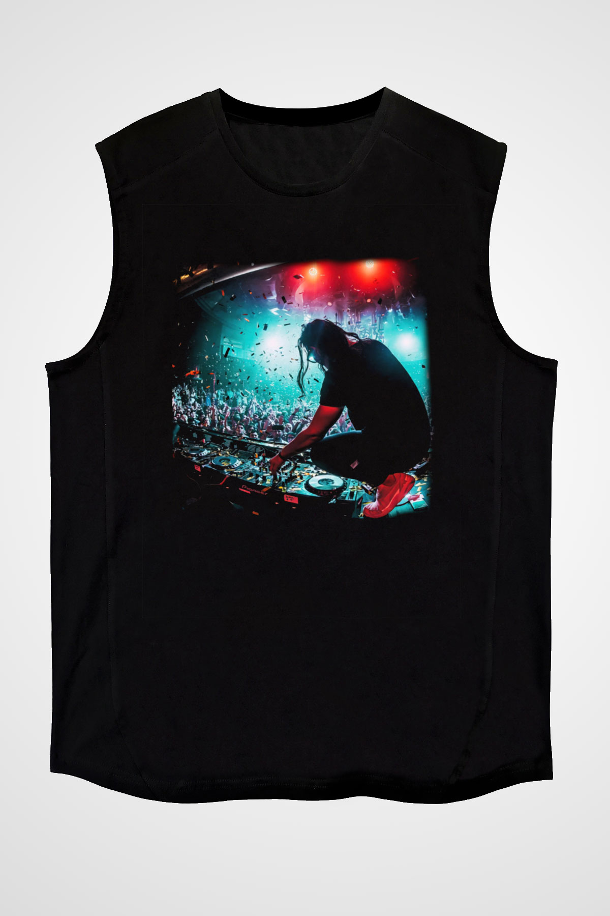 Skrillex Siyah Unisex Kolsuz Tişört