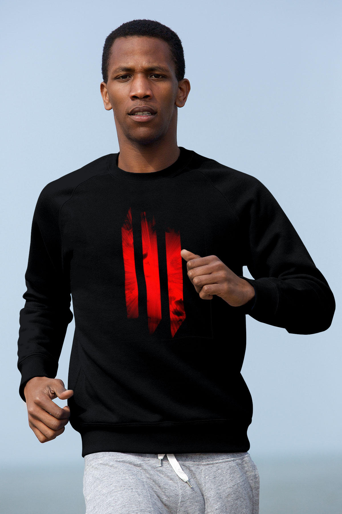 Skrillex Siyah Unisex Sweatshirt