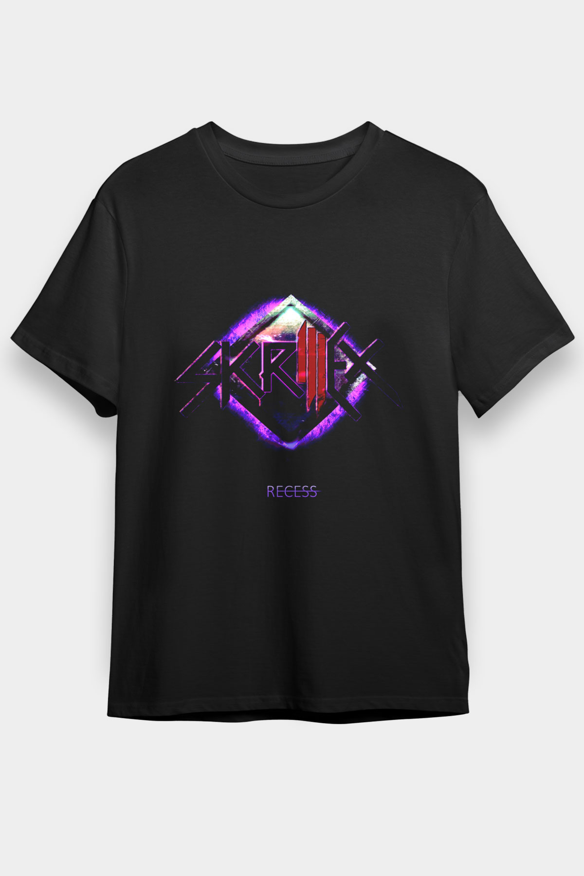 Skrillex Siyah Unisex Tişört T-Shirt - TişörtFabrikası