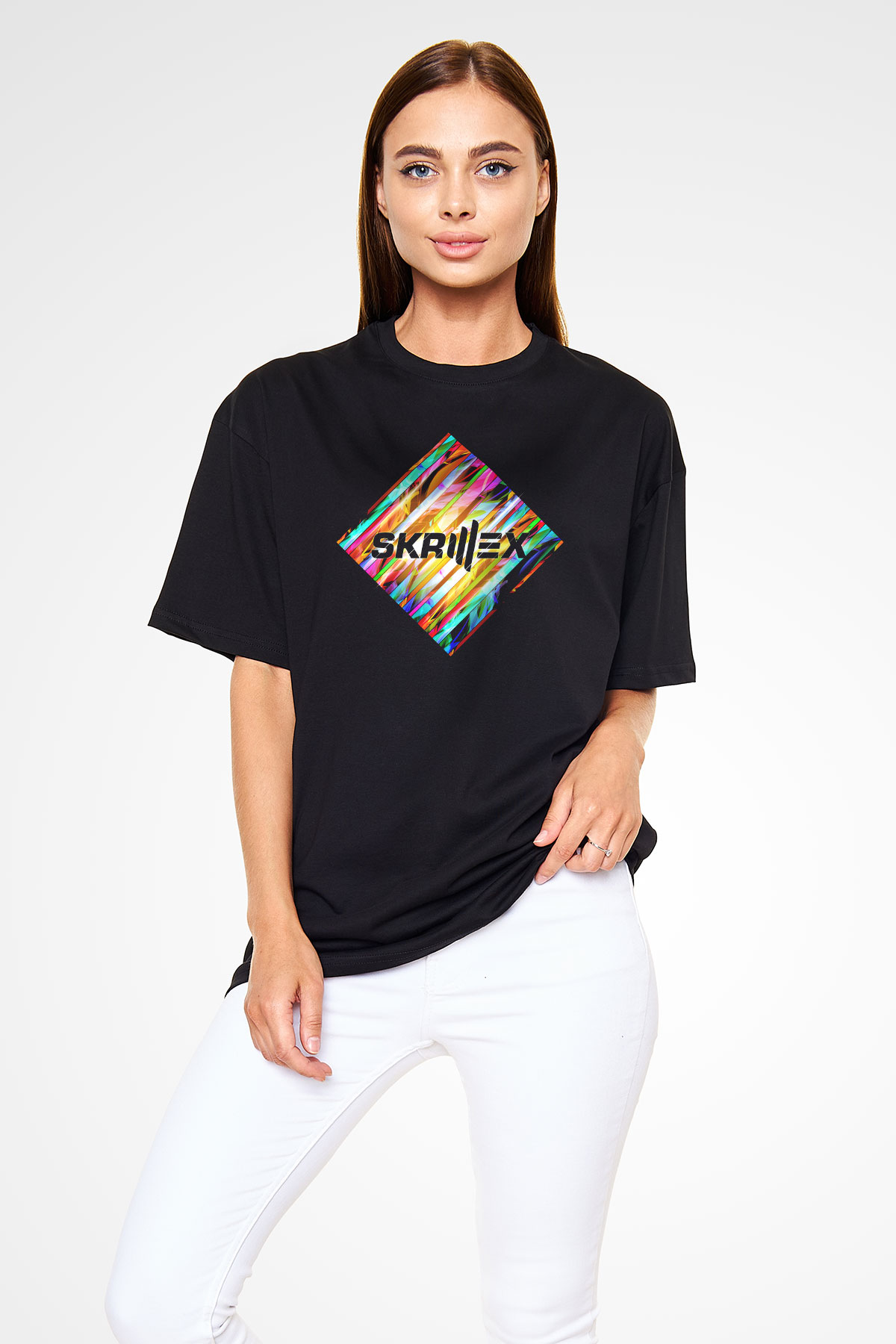 Skrillex Siyah Unisex Tişört T-Shirt - TişörtFabrikası