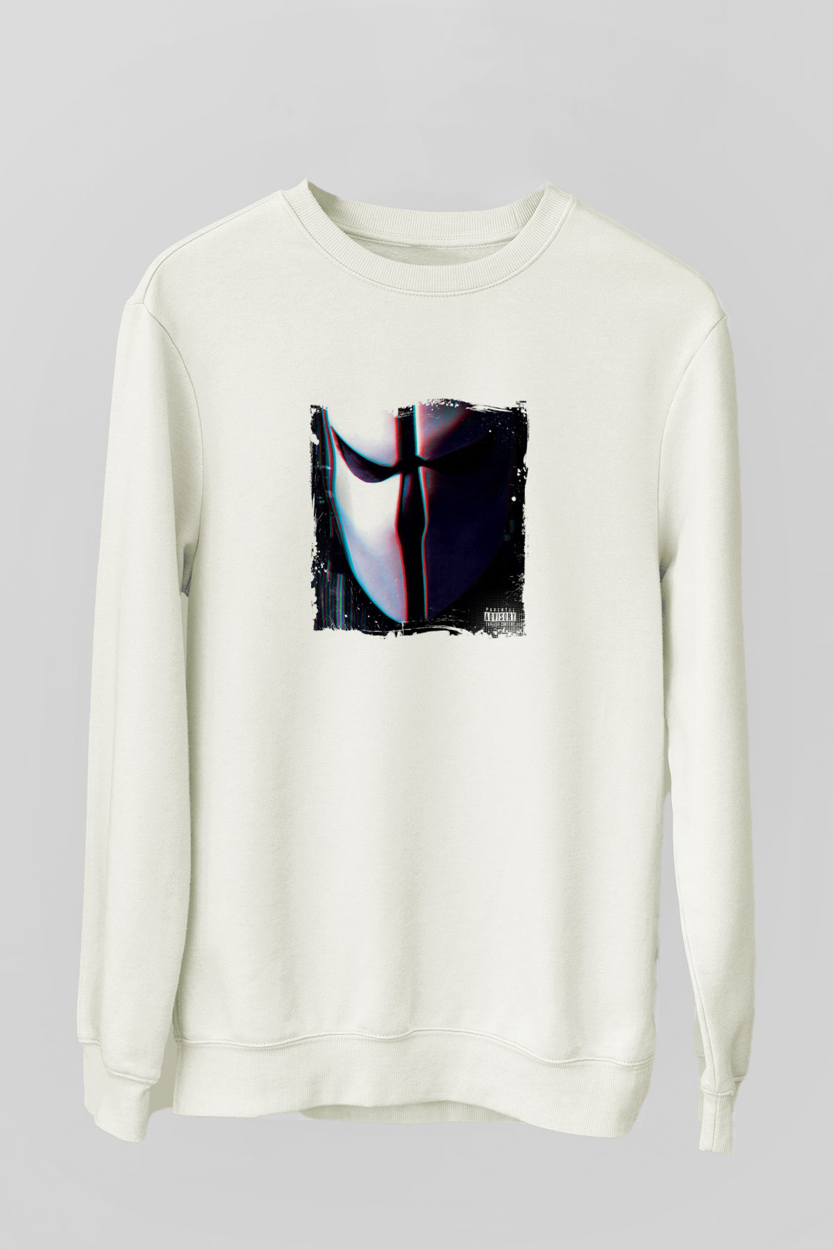 SkrillexBaskılı Beyaz Sweatshirt