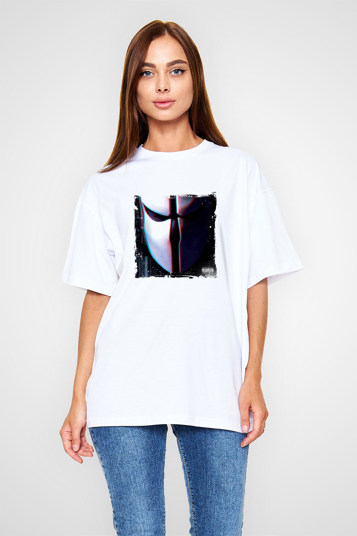 SkrillexBaskılı Beyaz Tişört