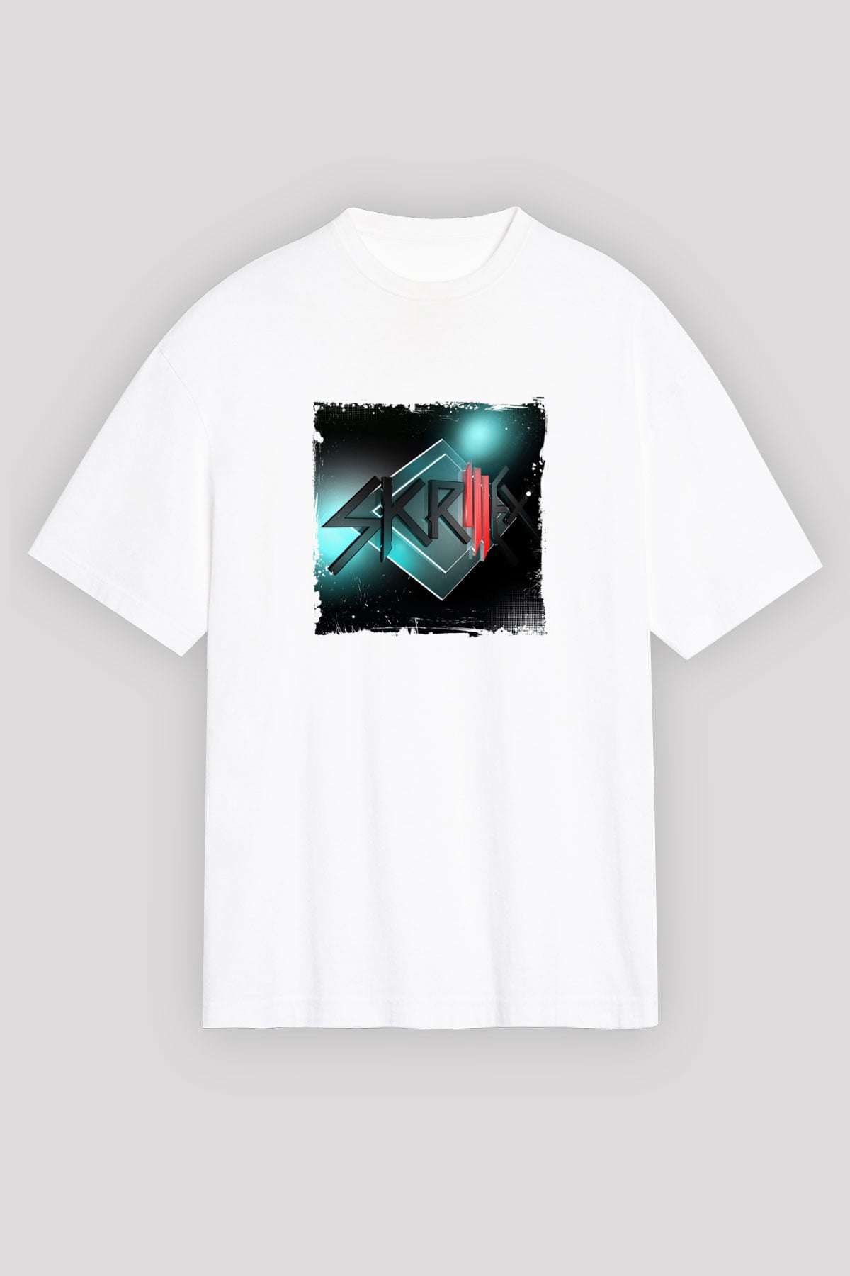 SkrillexBaskılı Beyaz Tişört