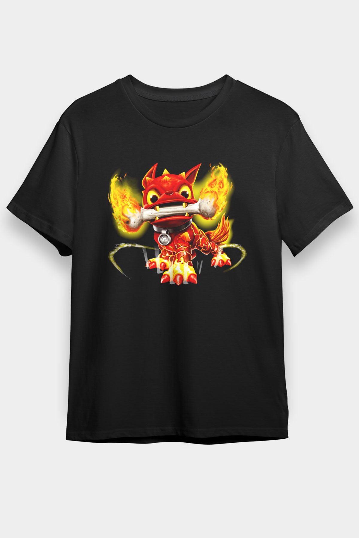 Skylanders Siyah Unisex Tişört T-Shirt