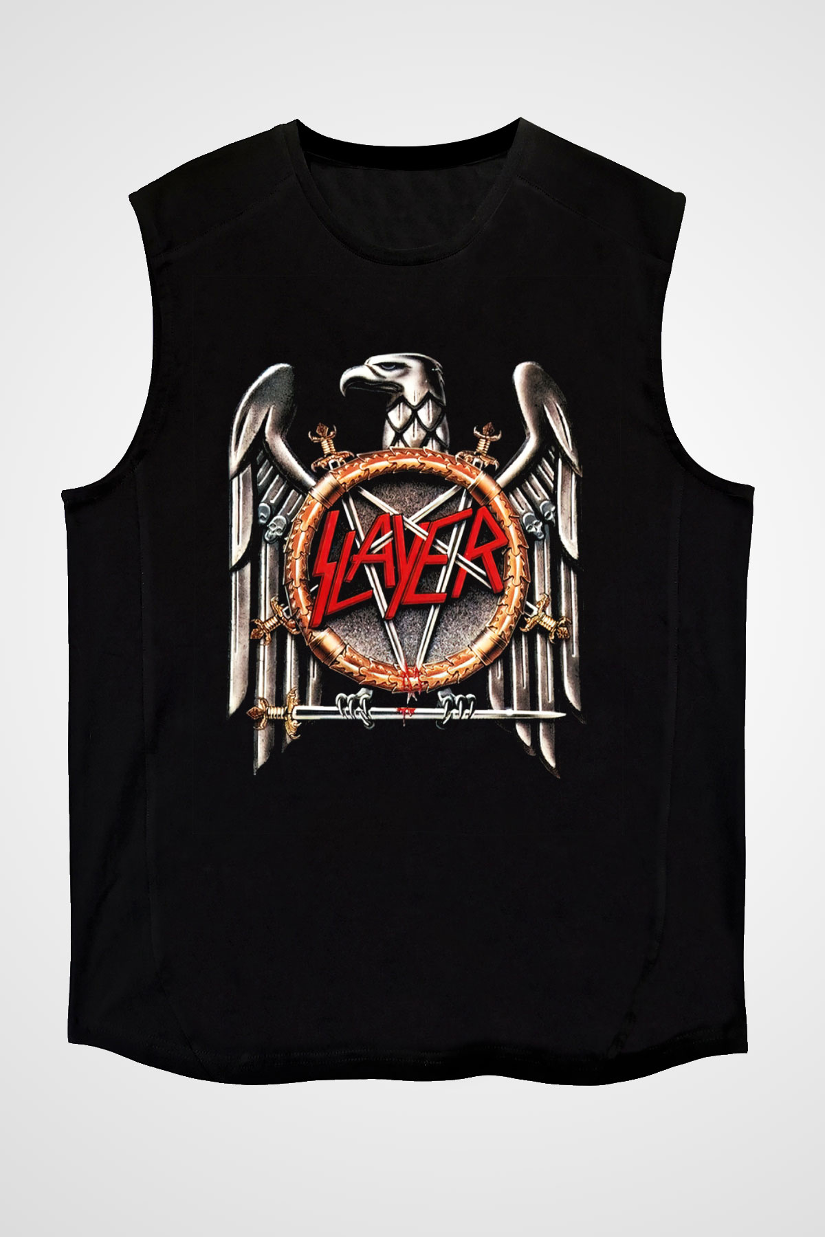 Slayer Siyah Unisex Kolsuz Tişört