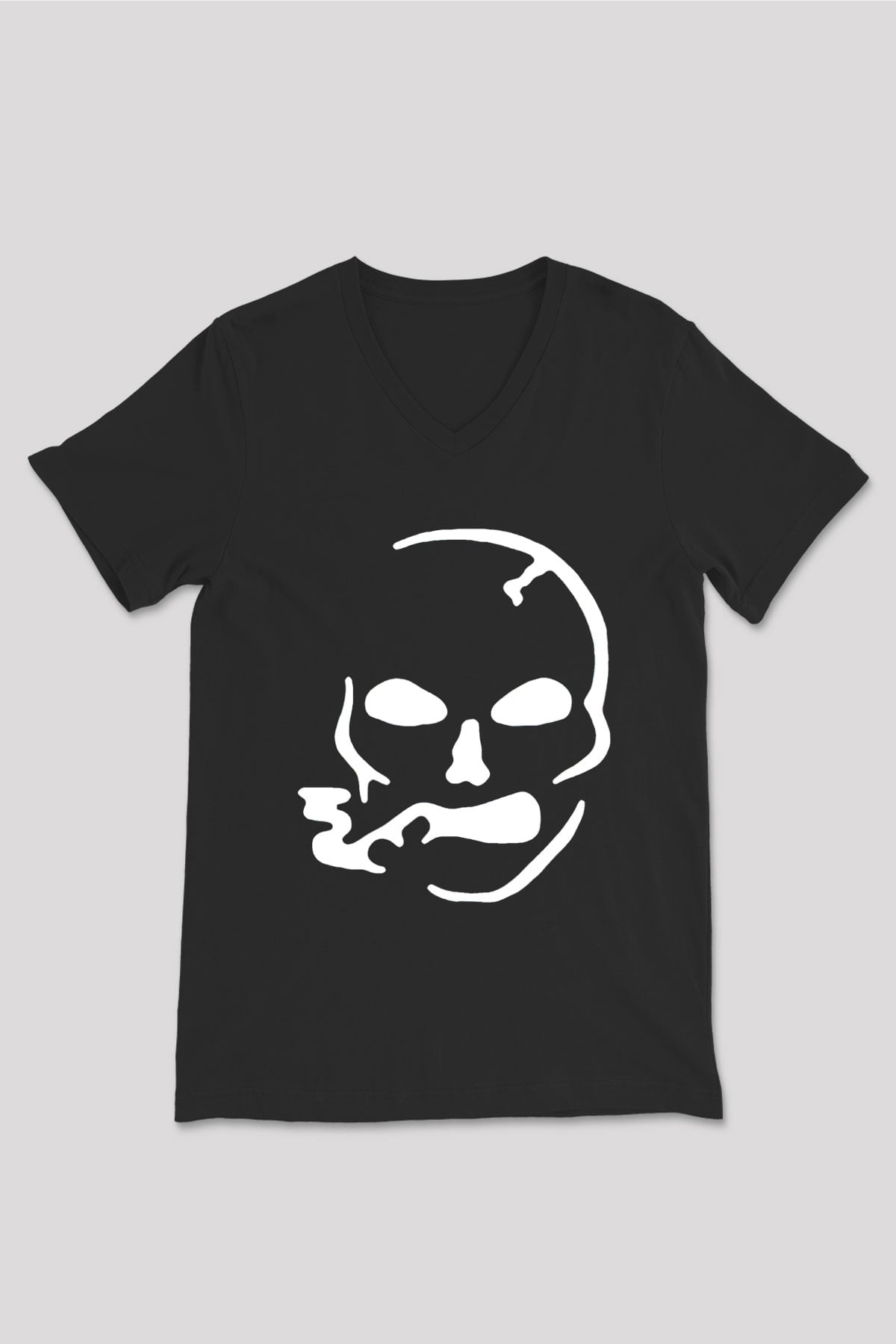 Slightly Stoopid Siyah Unisex-Fabrikası V Yaka Tişört