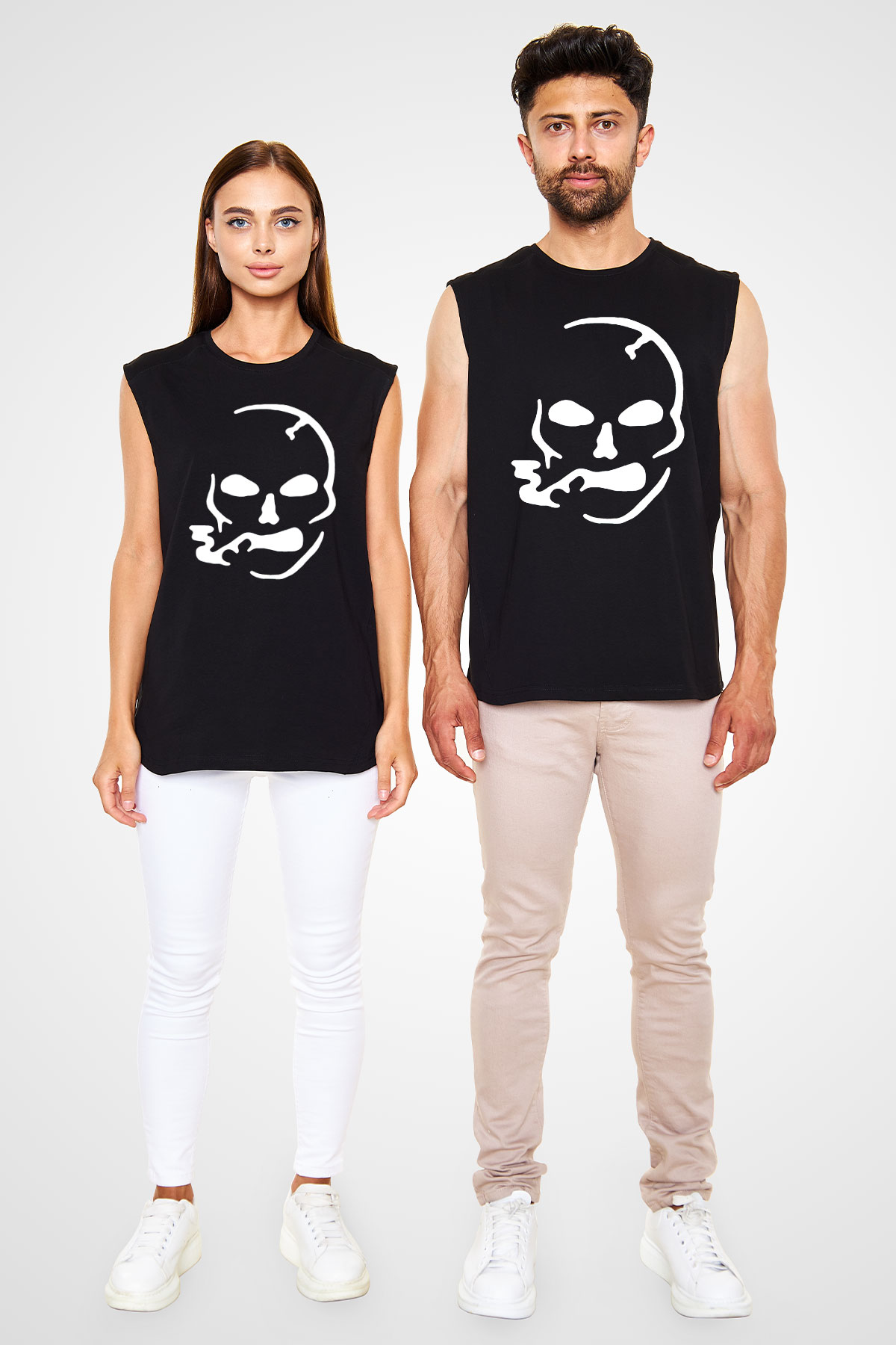 Slightly Stoopid Siyah Unisex-Fabrikası Kolsuz Tişört