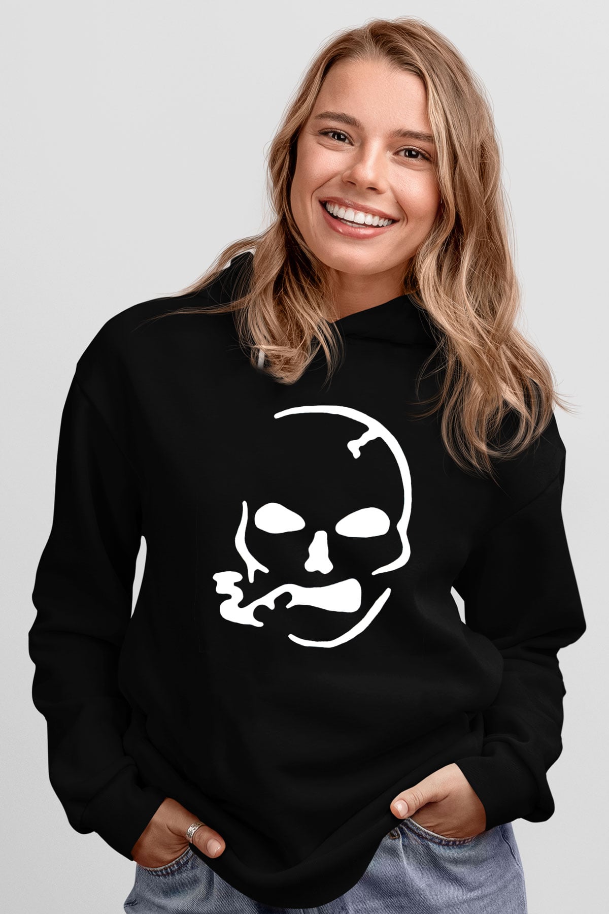Slightly Stoopid Siyah Unisex Kapüşonlu Sweatshirt
