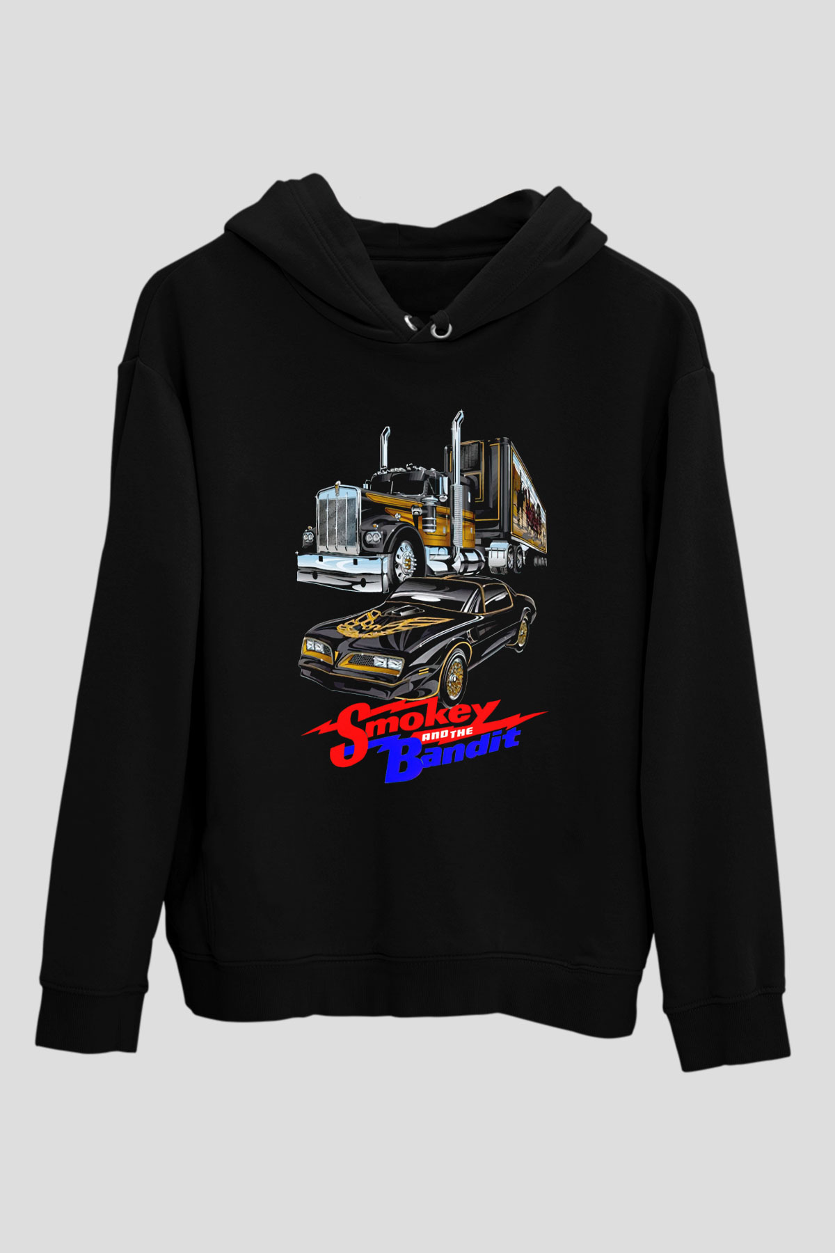 Smokey and the Bandit Siyah Unisex Hoodie