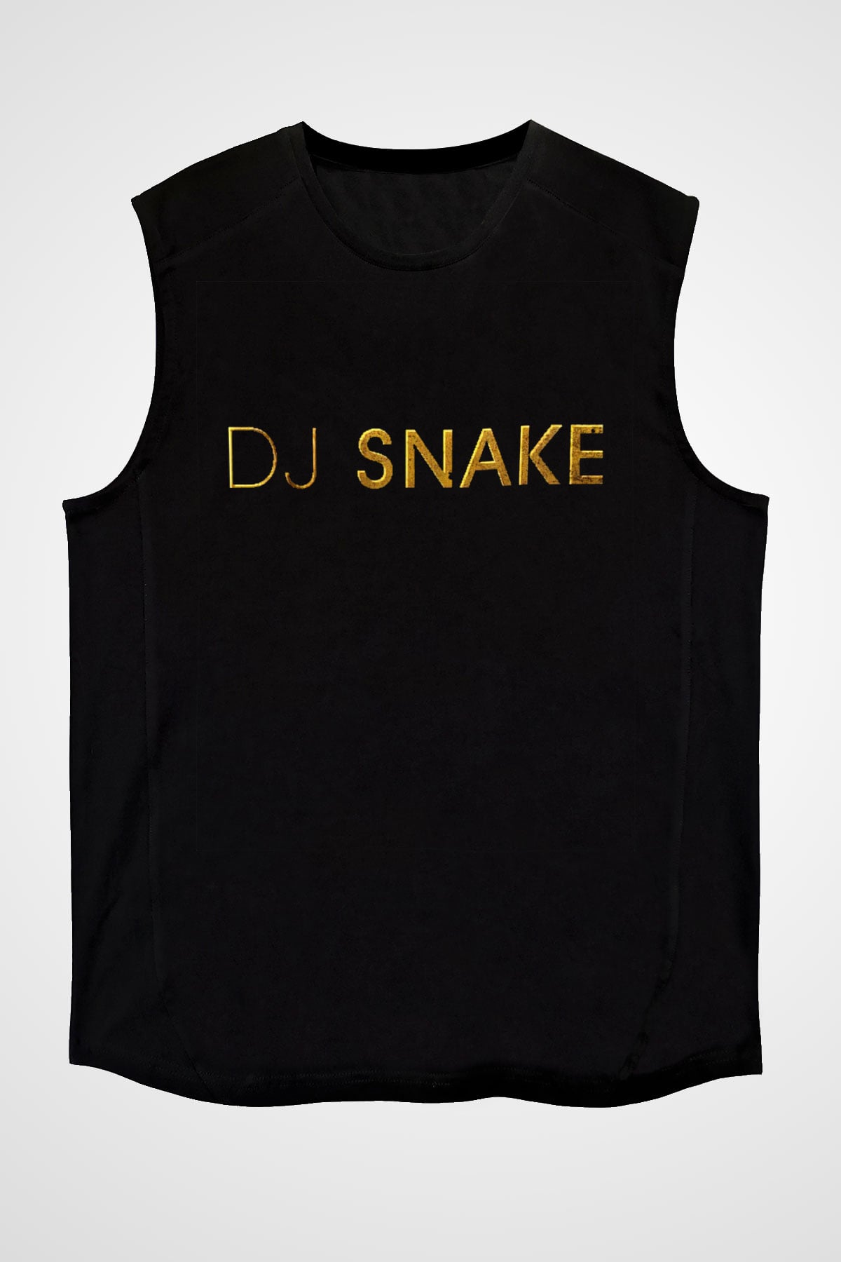 Snake Siyah Unisex Kolsuz Tişört