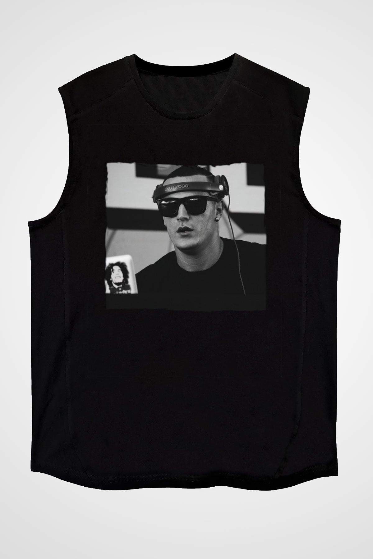 Snake Siyah Unisex Kolsuz Tişört