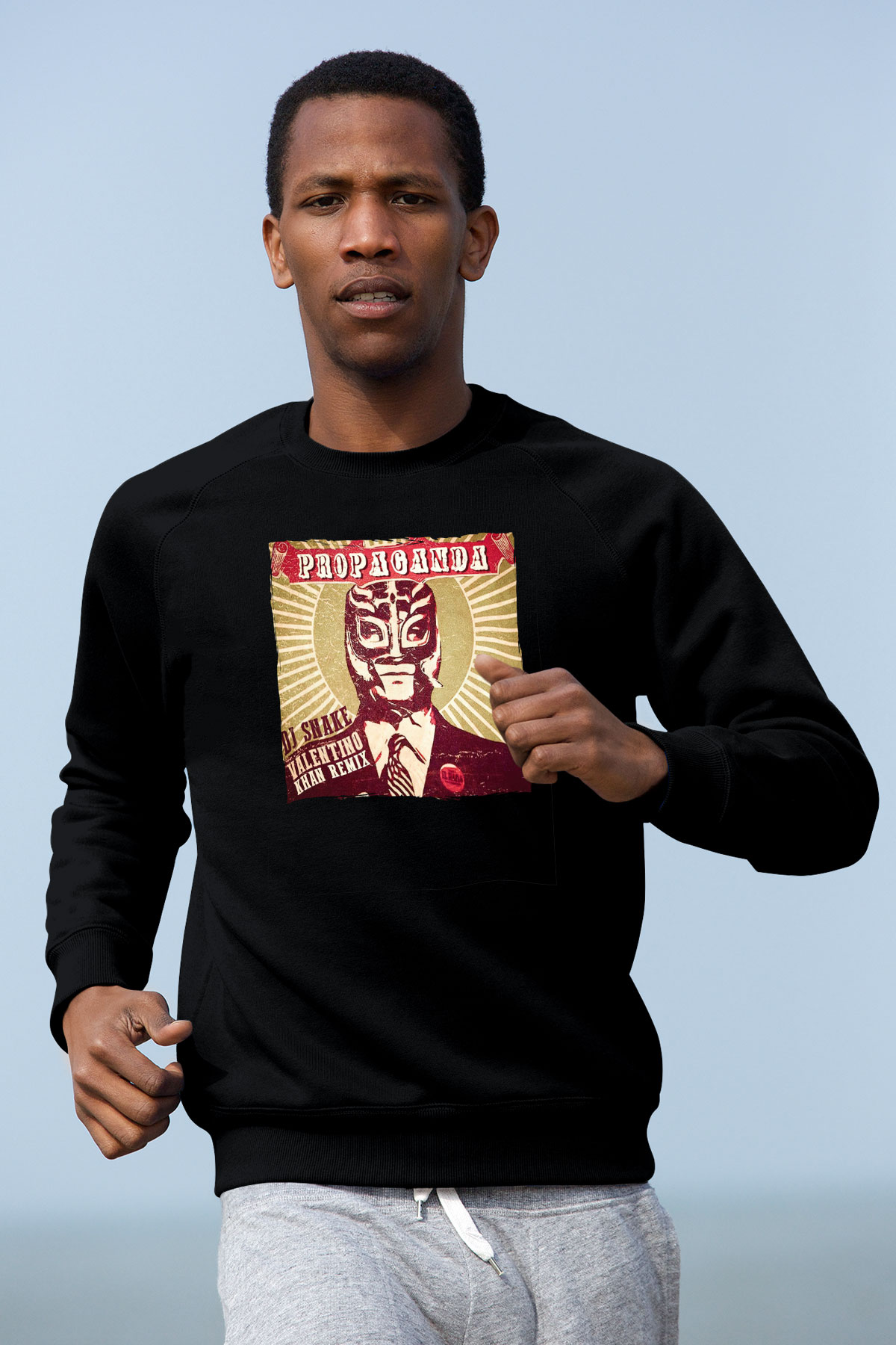 Snake Siyah Unisex Sweatshirt
