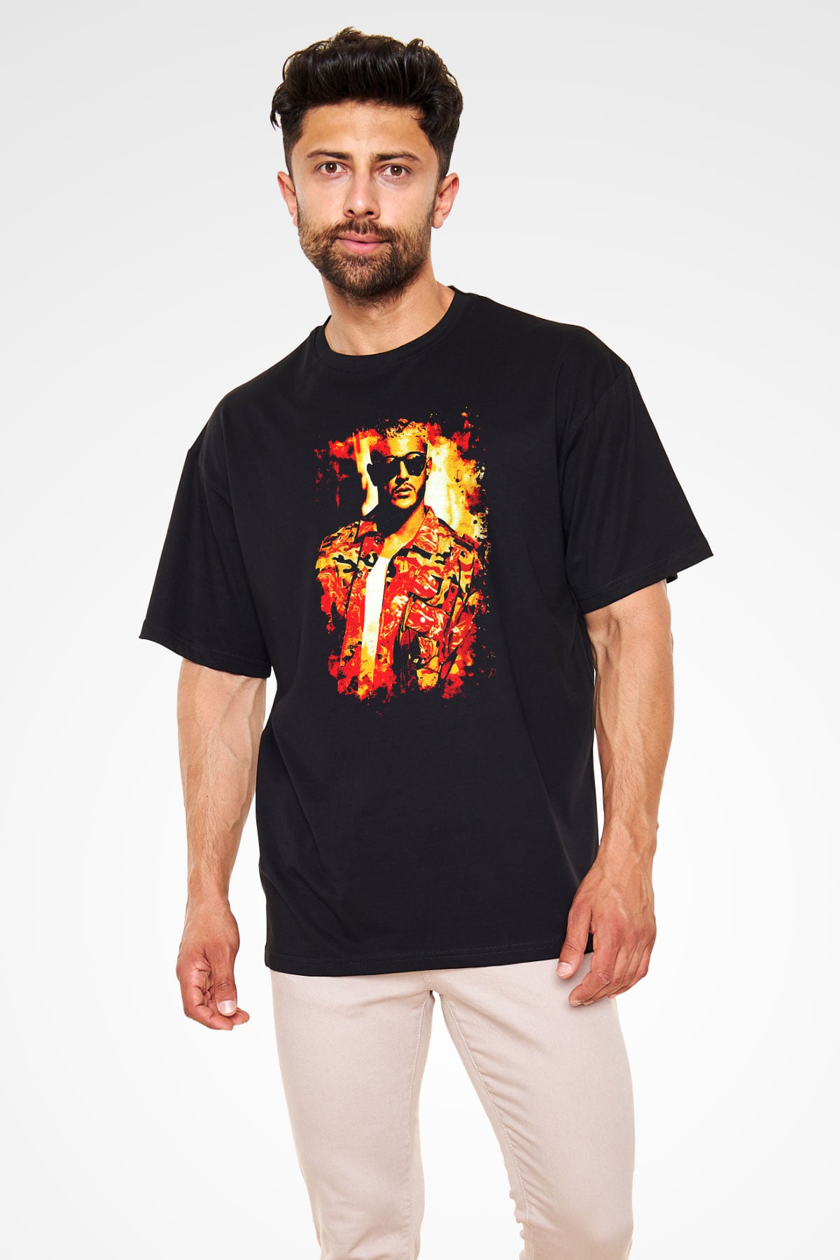 Snake Siyah Unisex Tişört T-Shirt - TişörtFabrikası