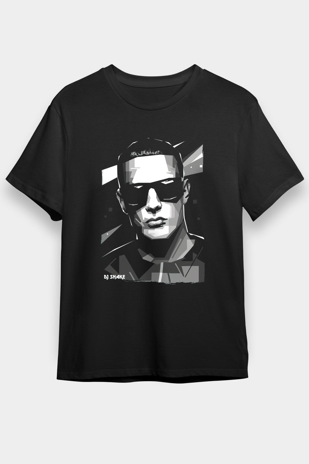 Snake Siyah Unisex Tişört T-Shirt - TişörtFabrikası