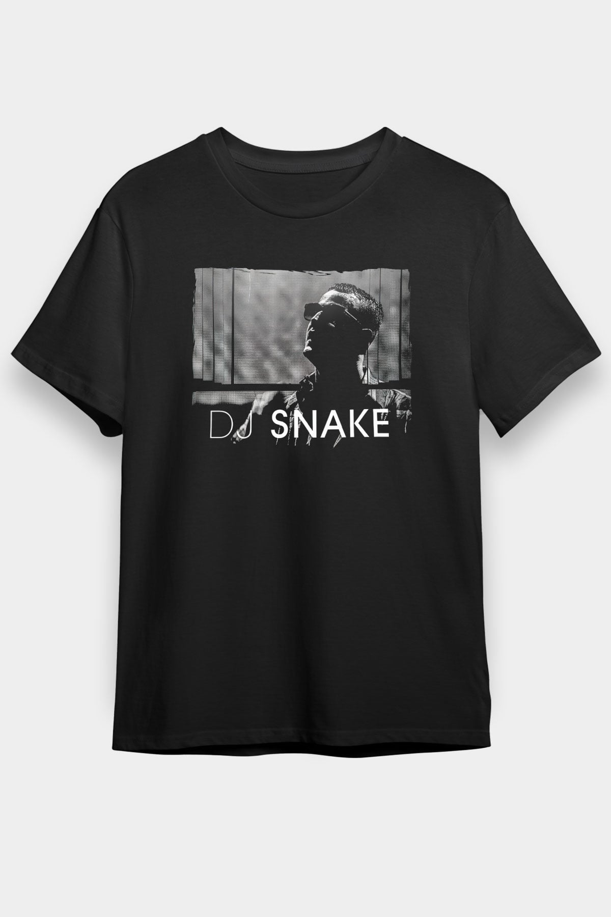 Snake Siyah Unisex Tişört T-Shirt - TişörtFabrikası