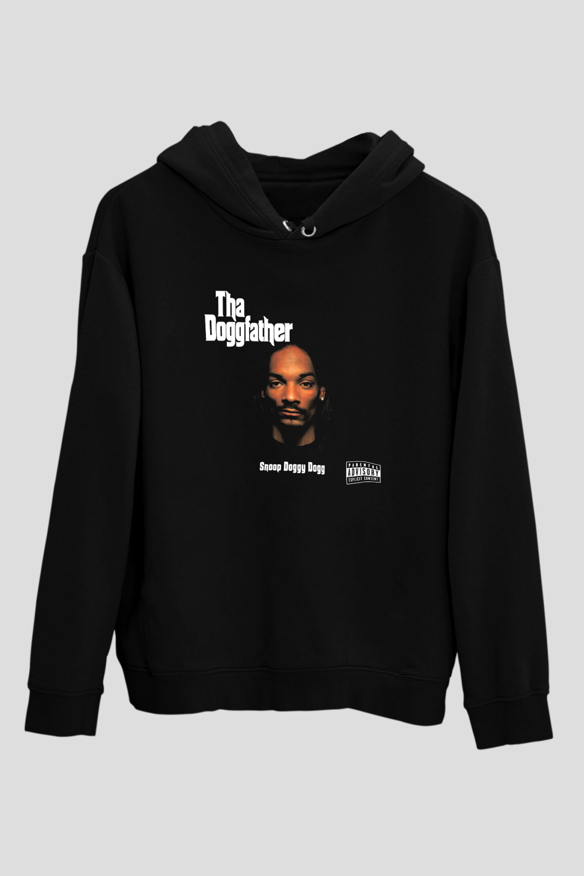 Snoop Dogg Siyah Unisex Hoodie
