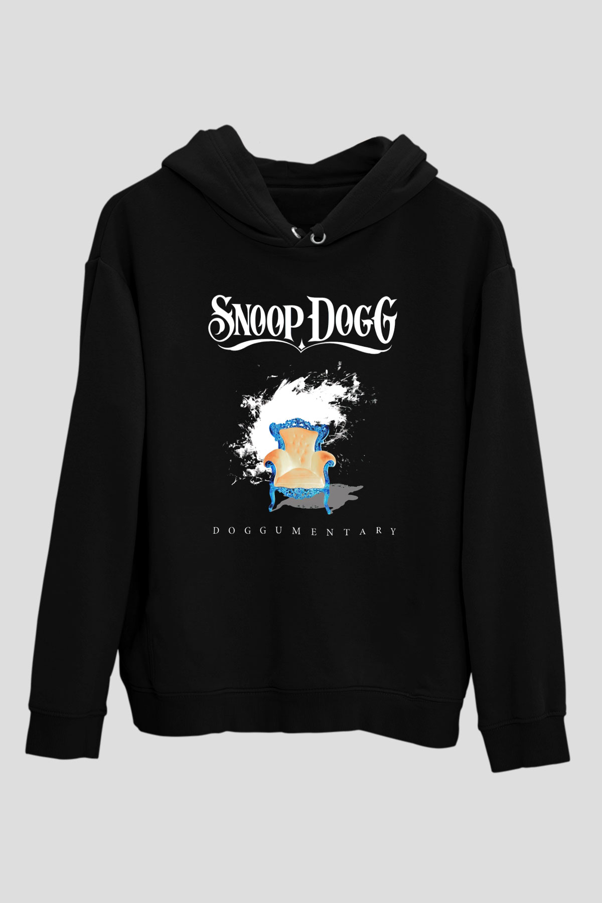 Snoop Dogg Siyah Unisex Hoodie