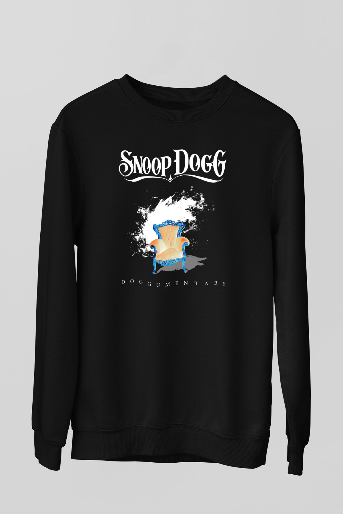 Snoop Dogg Siyah Unisex Sweatshirt