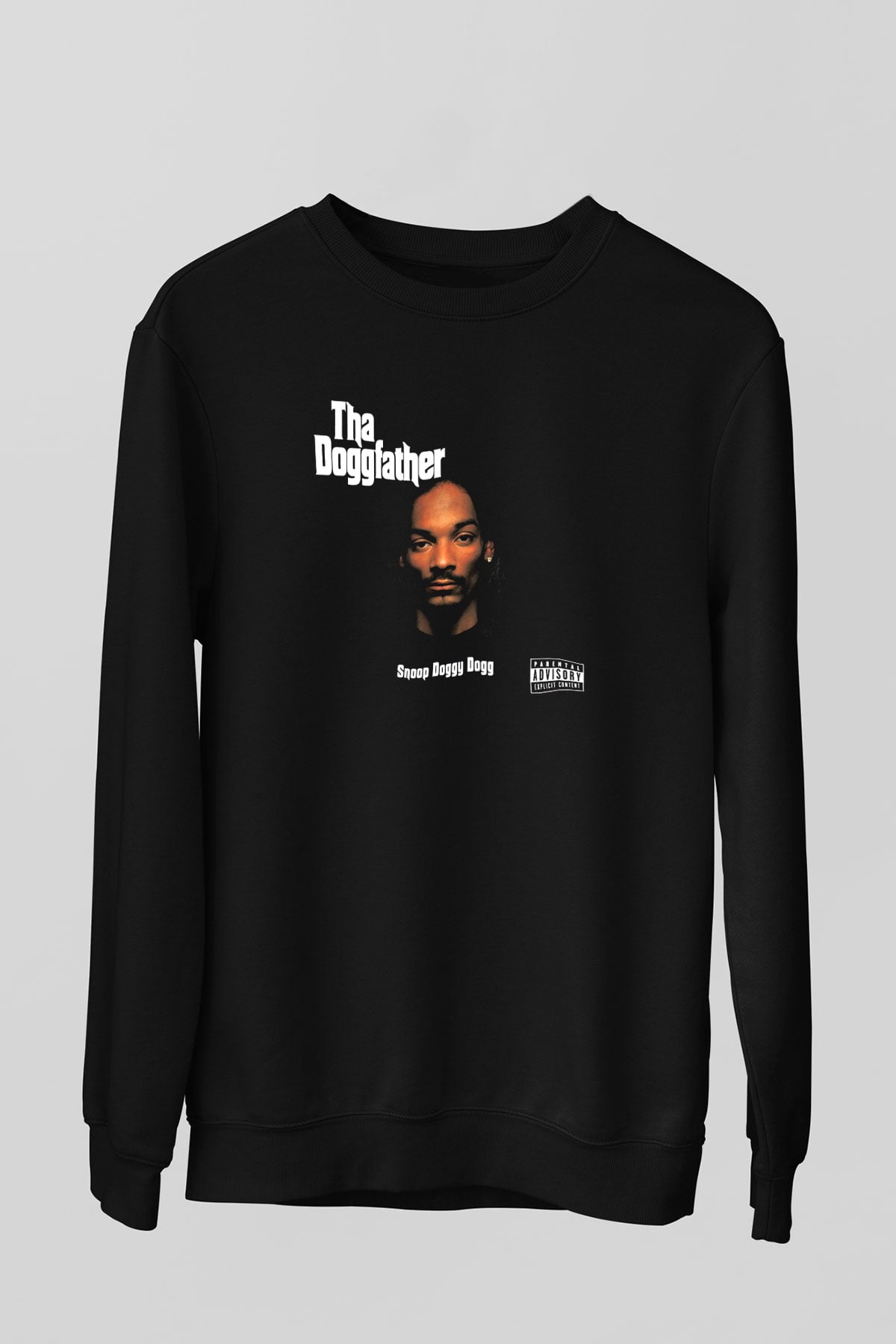 Snoop Dogg Siyah Unisex Sweatshirt
