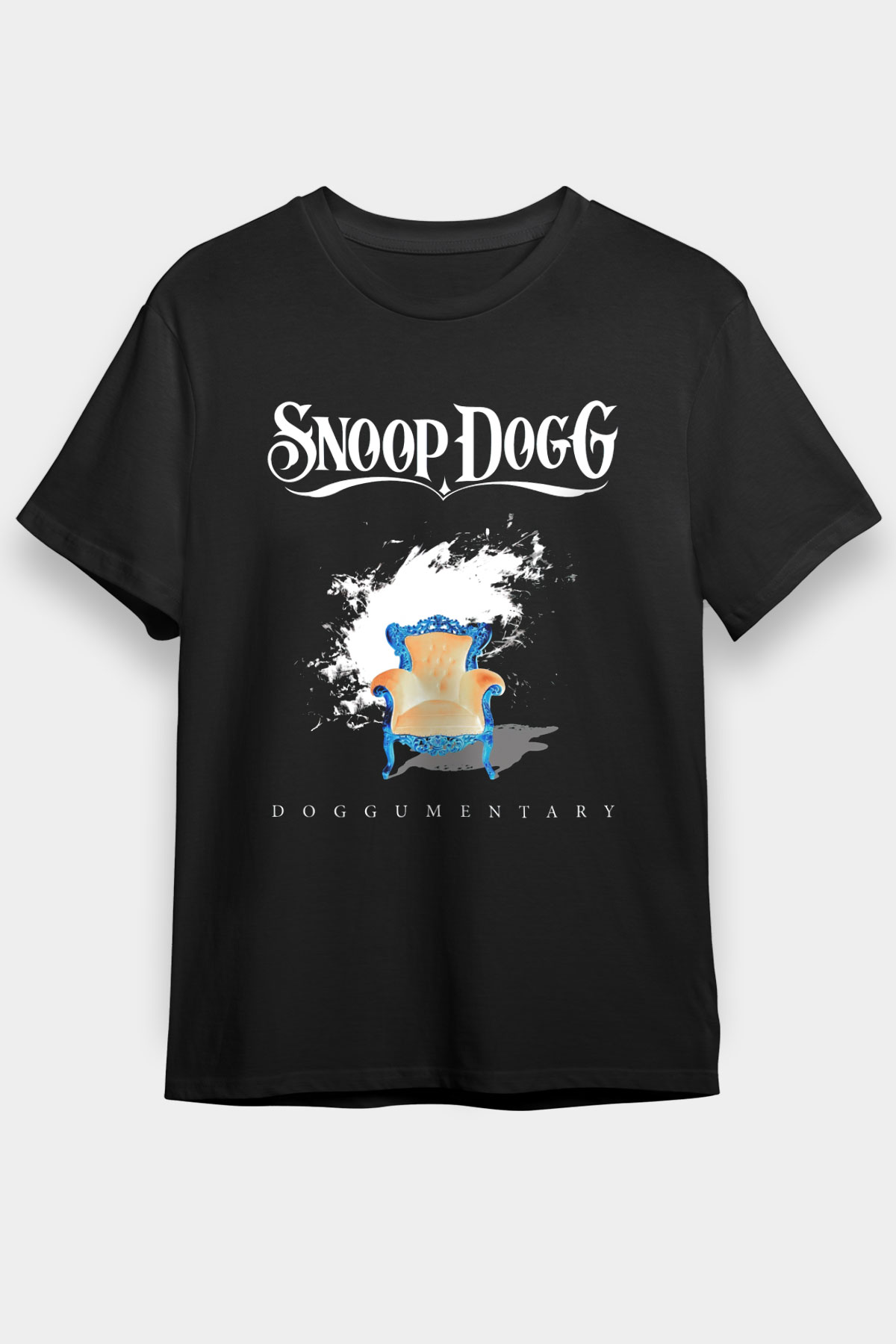Snoop Dogg Siyah Unisex Tişört T-Shirt - Tişört Fabrikası