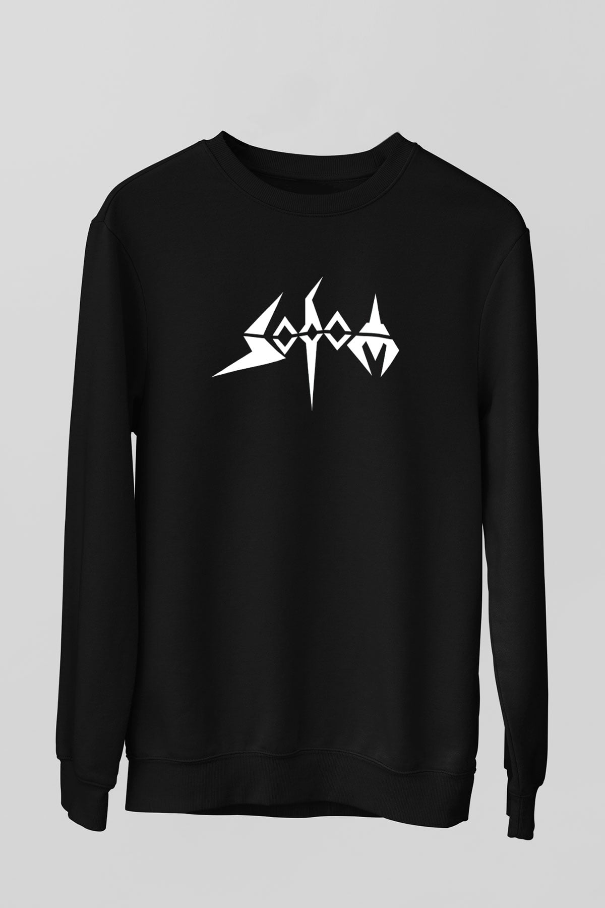 Sodom Siyah Unisex Sweatshirt