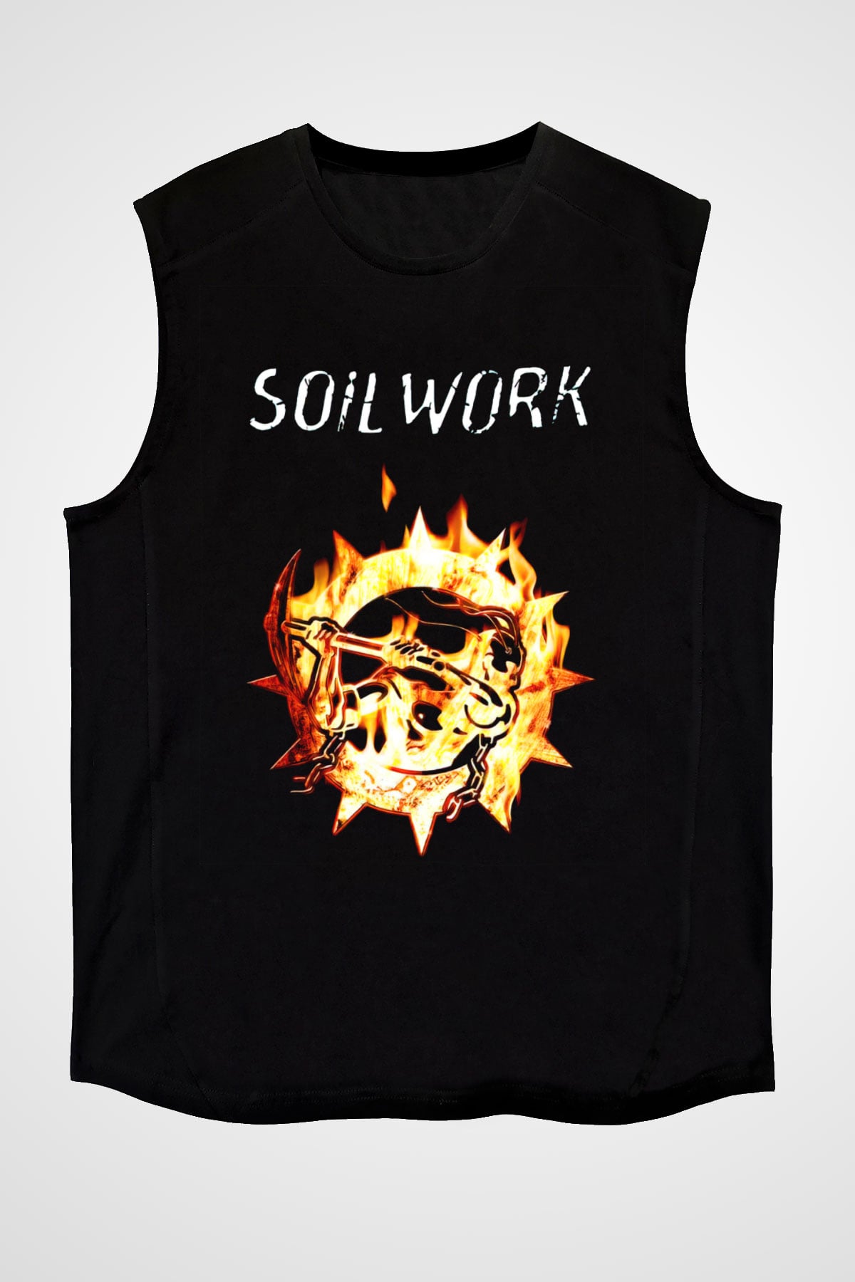 Soilwork Siyah Unisex Kolsuz Tişört