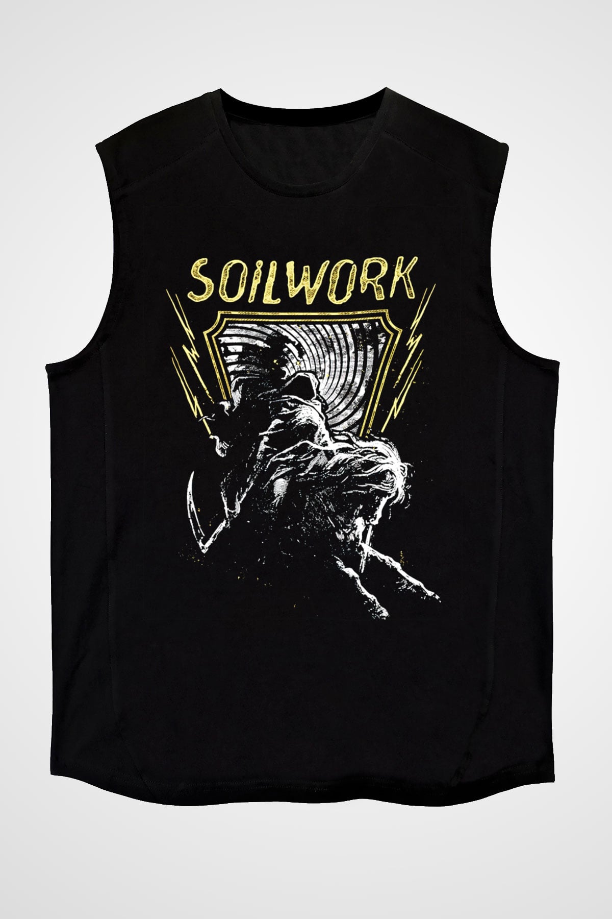 Soilwork Siyah Unisex Kolsuz Tişört