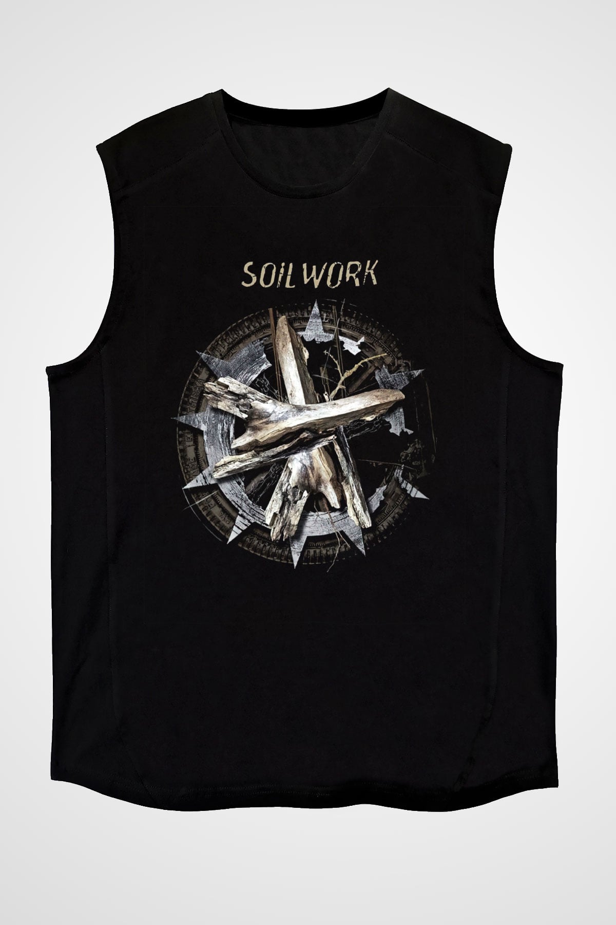 Soilwork Siyah Unisex Kolsuz Tişört