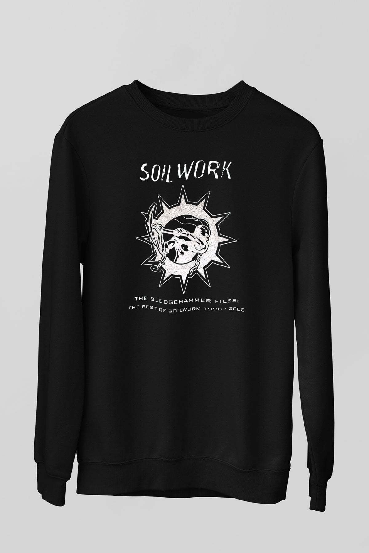 Soilwork Siyah Unisex Sweatshirt