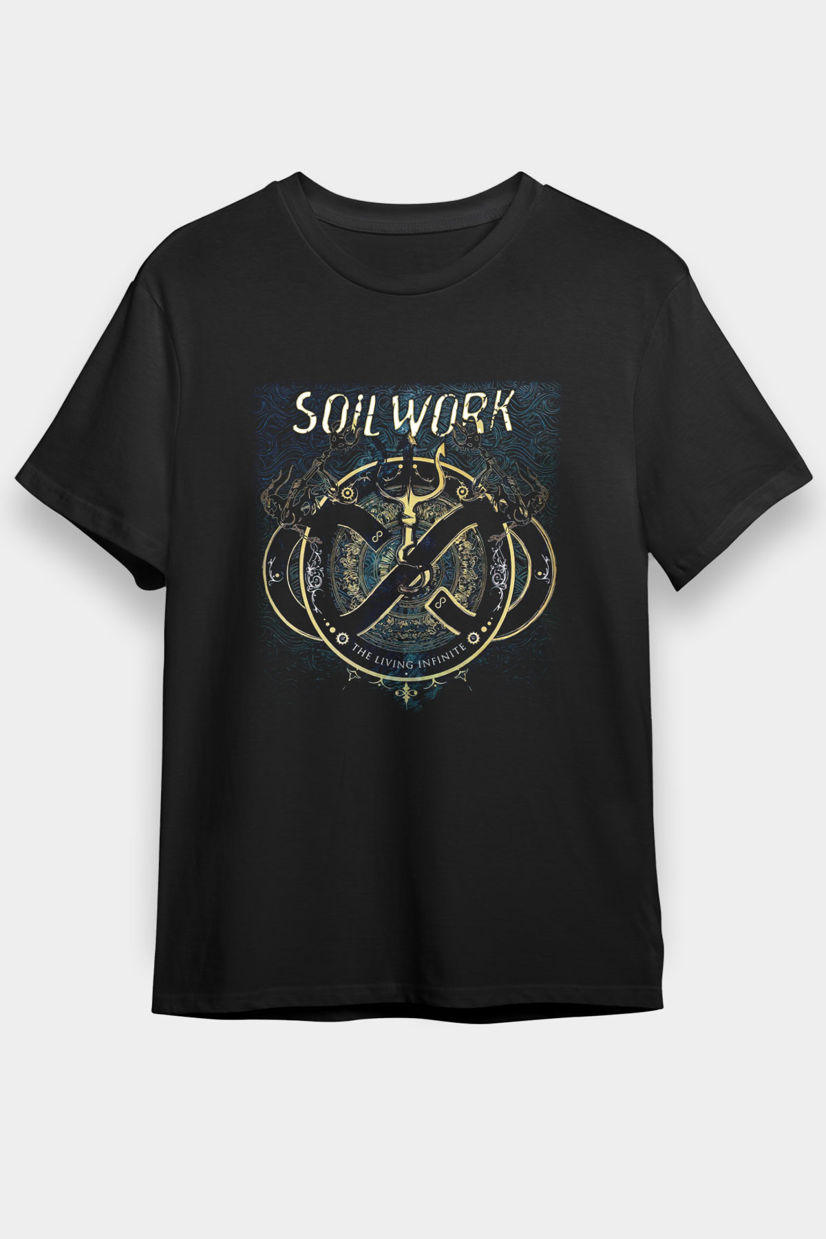 Soilwork Siyah Unisex Tişört T-Shirt - Tişört Fabrikası