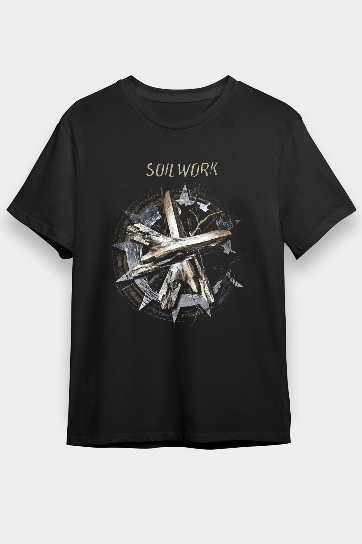Soilwork Siyah Unisex Tişört T-Shirt - Tişört Fabrikası