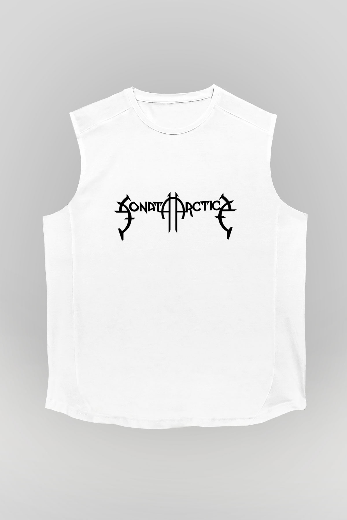 Sonata Arctica Beyaz Unisex Kolsuz Tişört