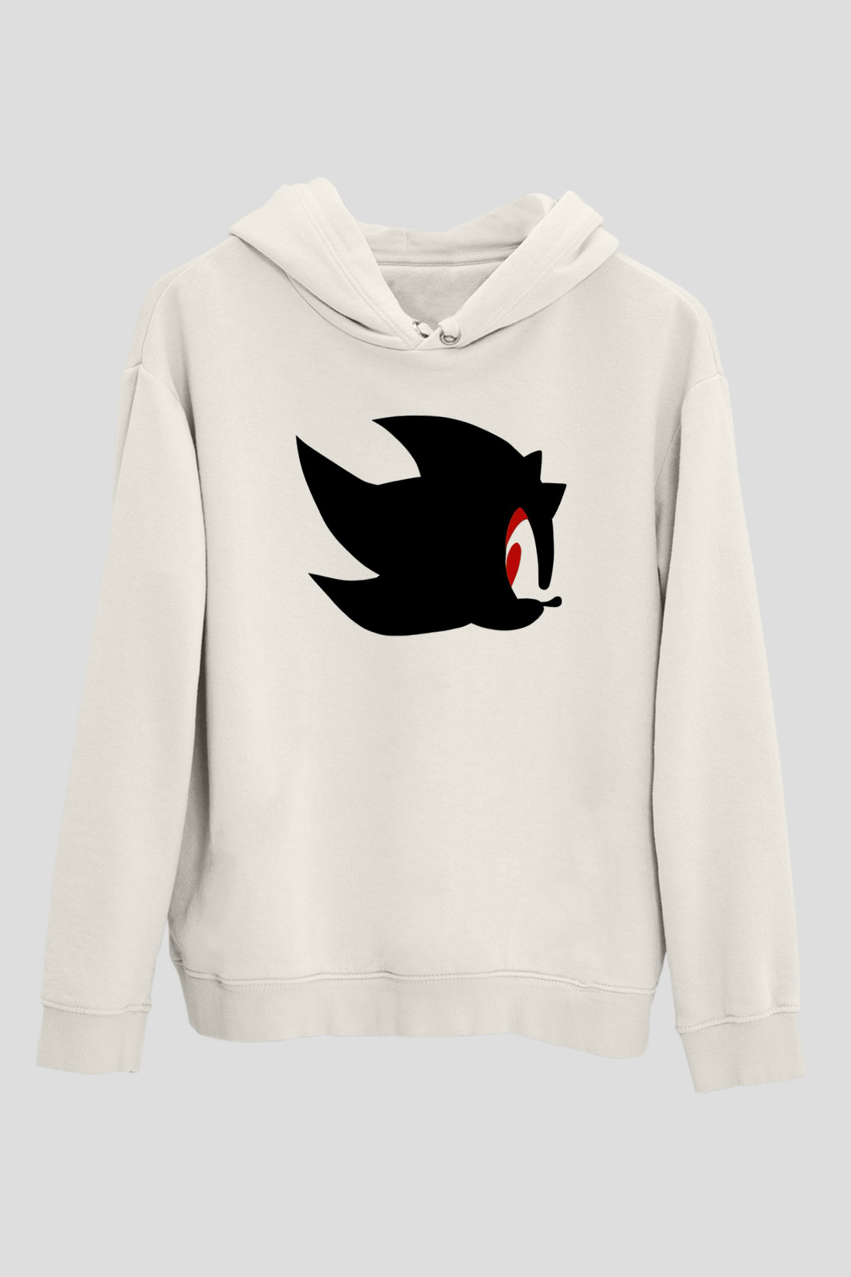 Sonic the Hedgehog Beyaz Unisex Hoodie