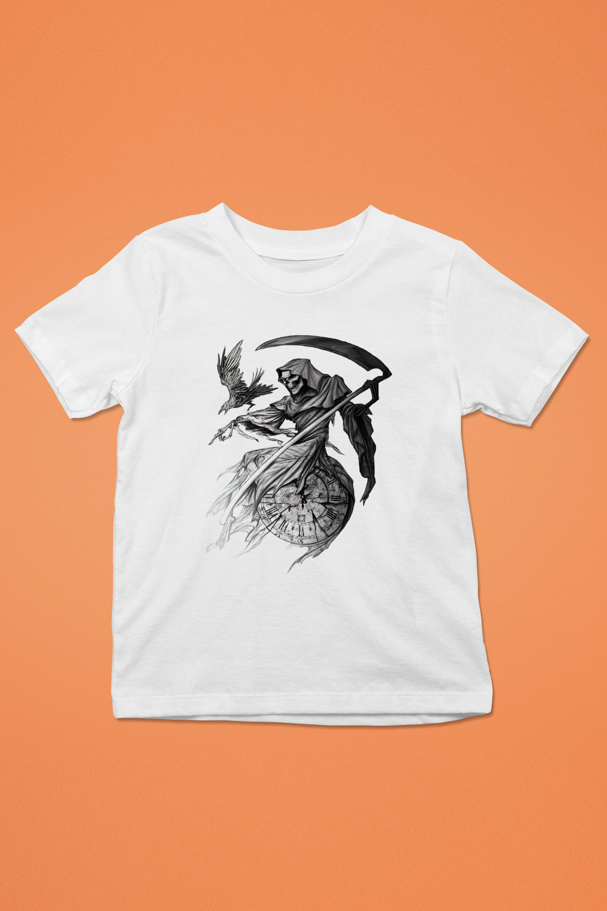Sons of Anarchy Baskılı Beyaz Unisex Çocuk Tişört