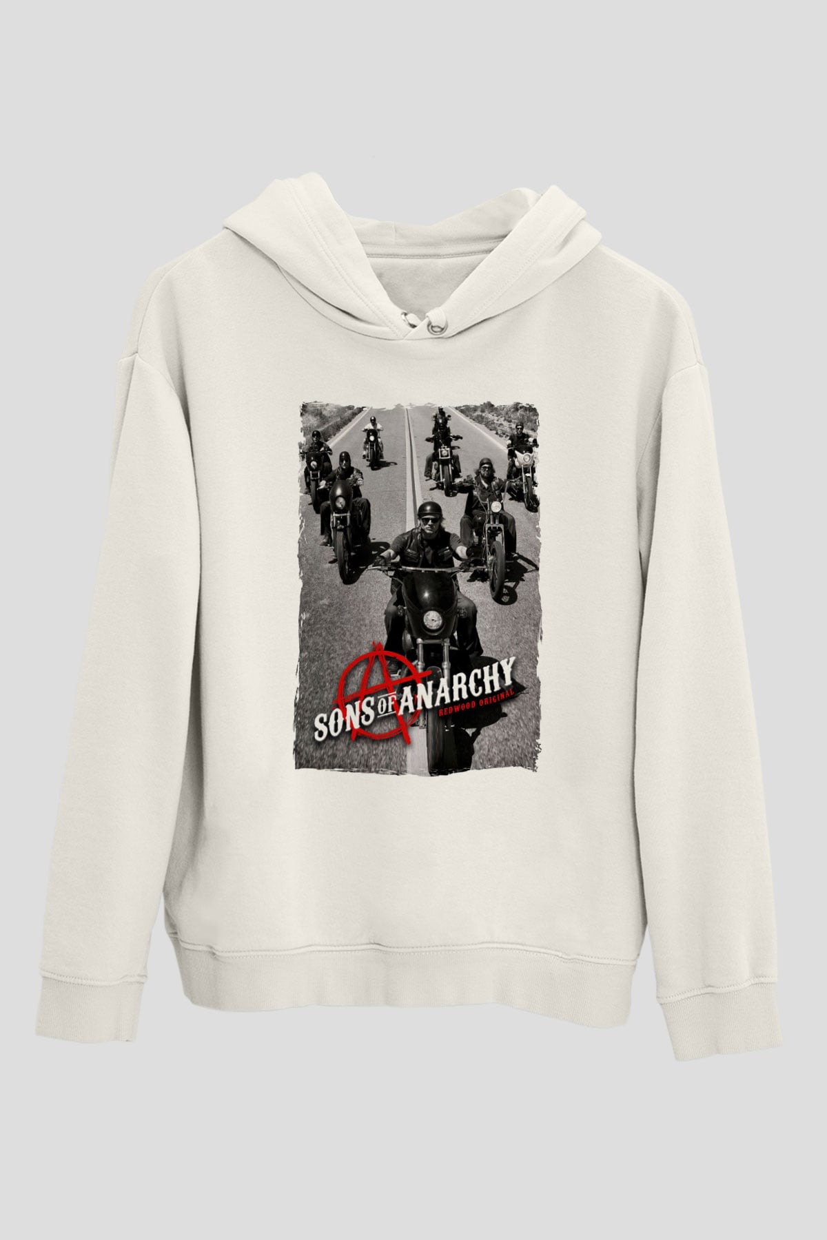 Sons of Anarchy Siyah Unisex Hoodie