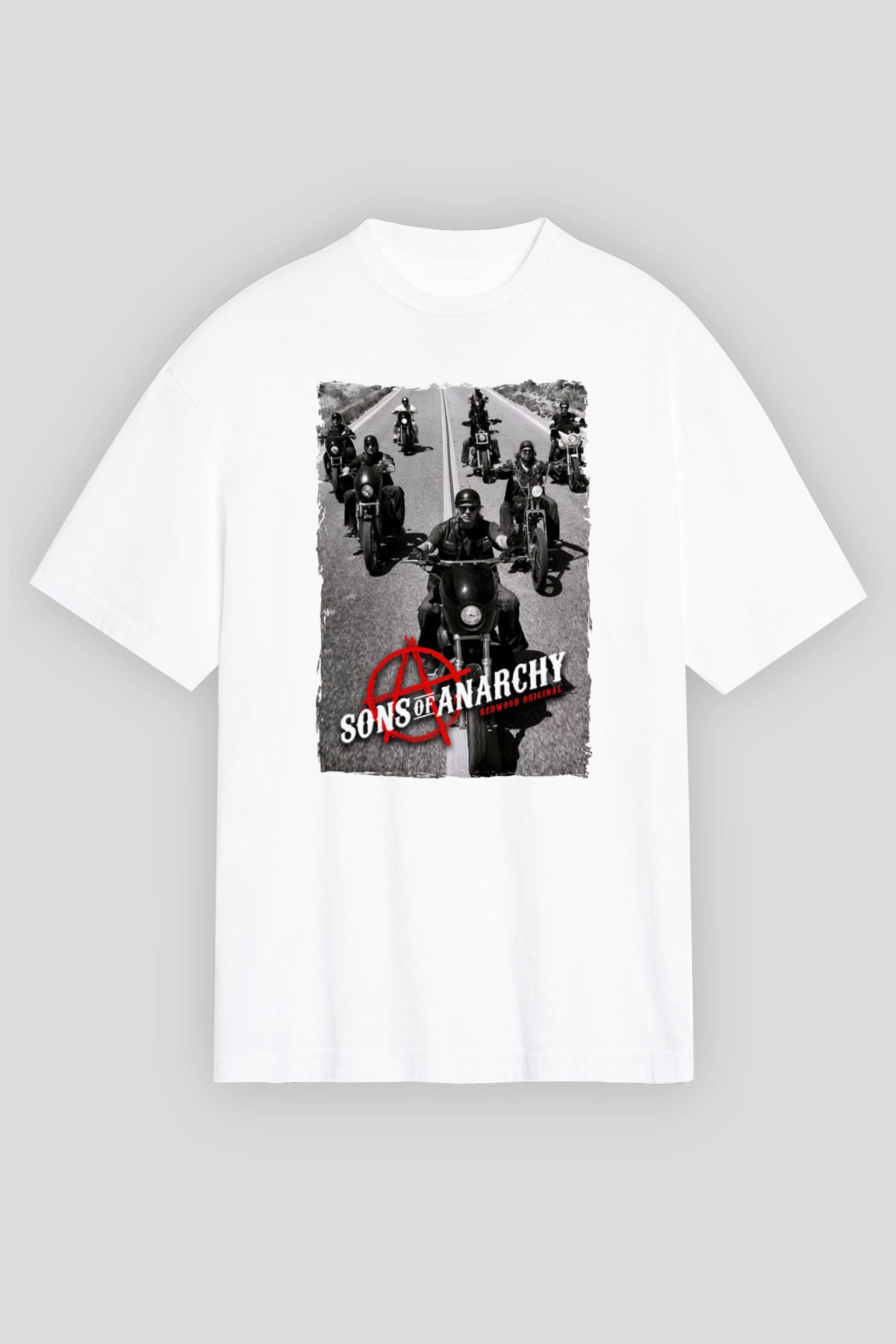 Sons of Anarchy Siyah Unisex Tişört T-Shirt